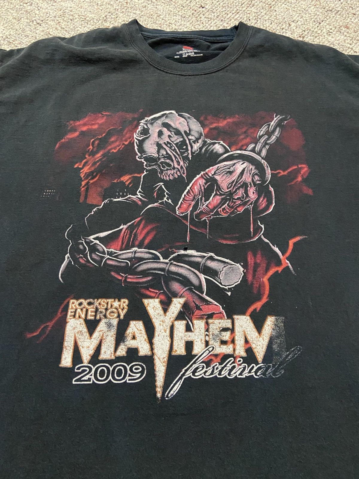 Vintage Mayhem Metal Festival Band Tee