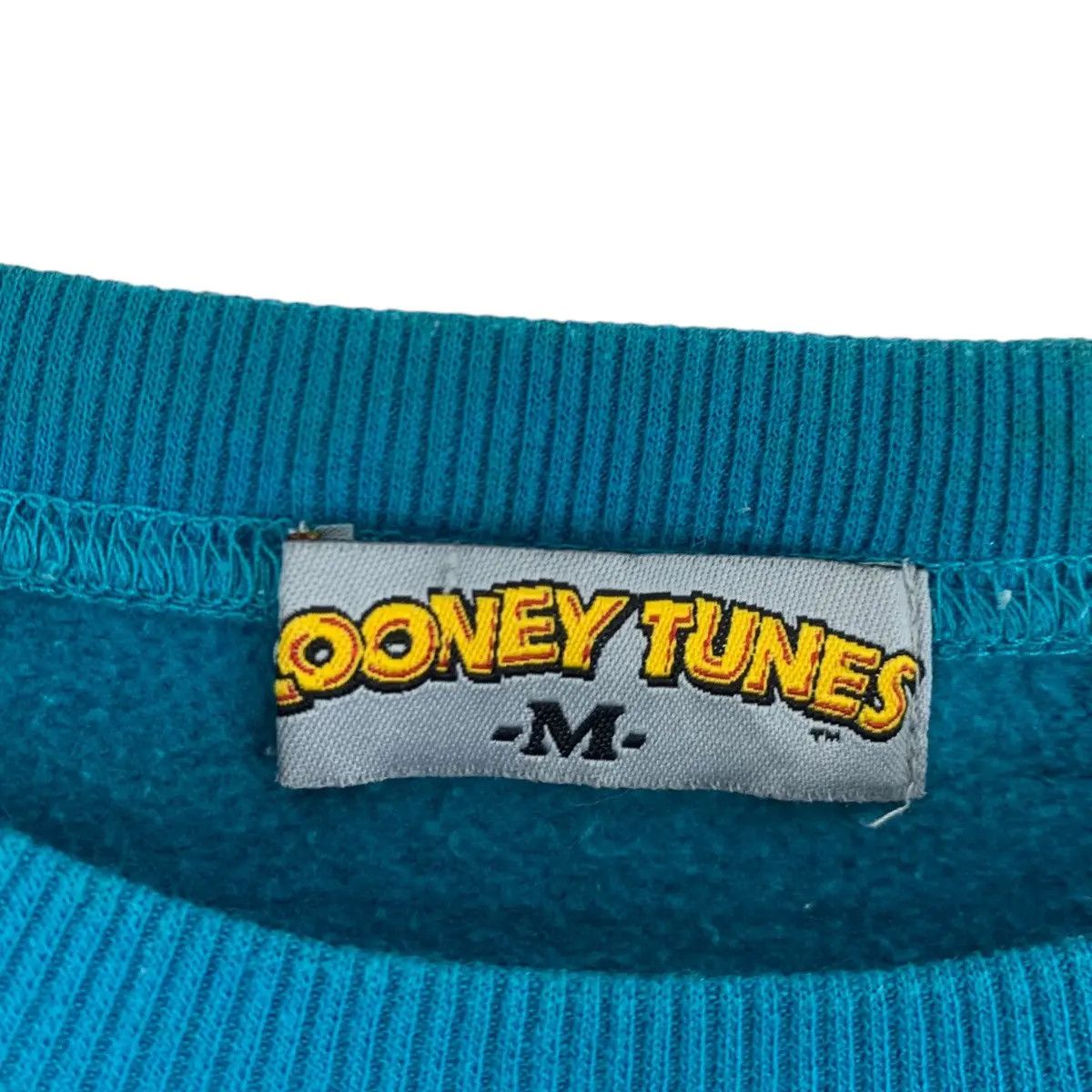 Warner Bros Vintage 90s LOONEY TUNES TWEETY Character Print Blue Size US M / EU 48-50 / 2 - 3 Thumbnail