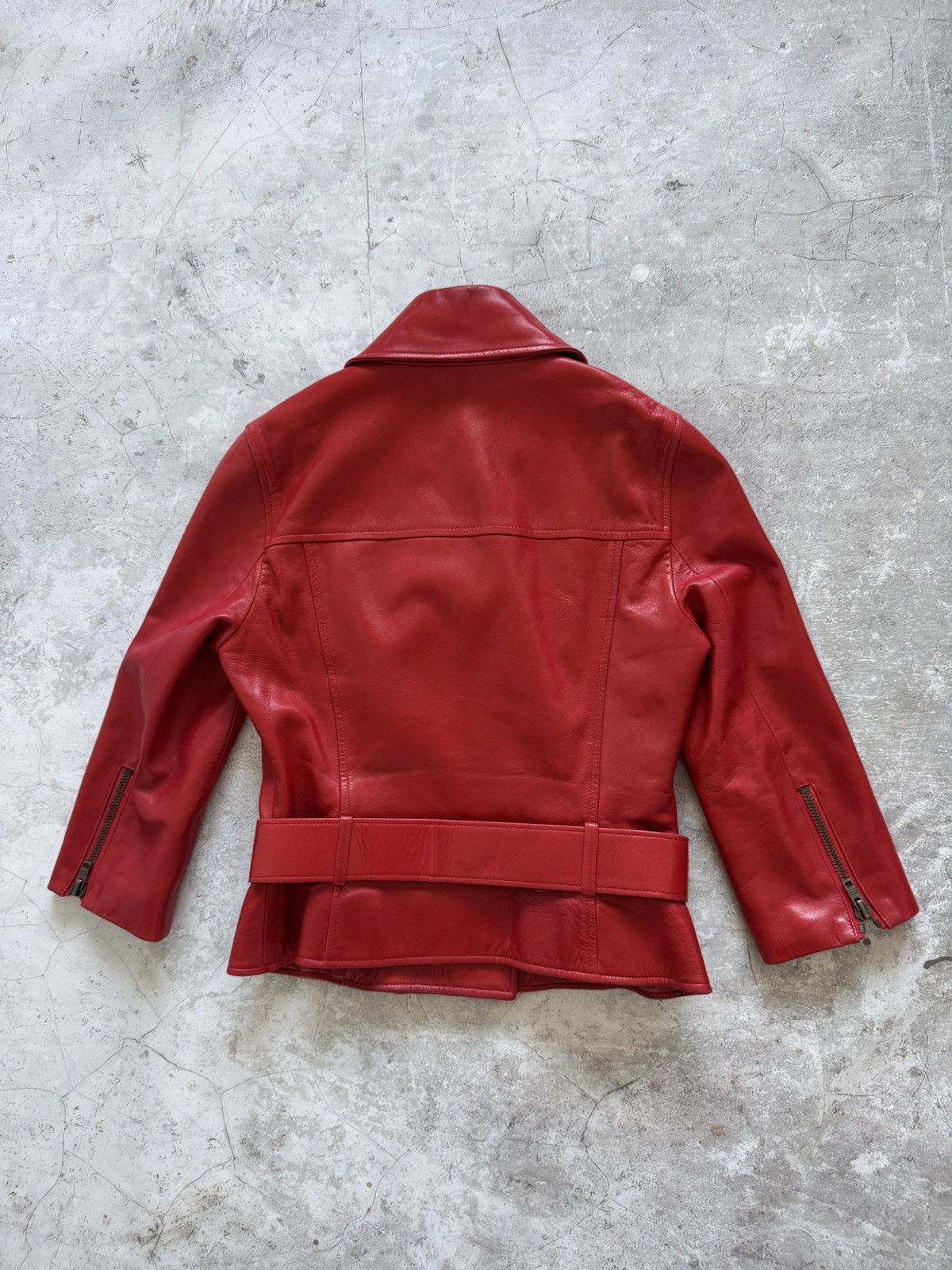 Celine Celine leather biker jacket Size XS / US 0-2 / IT 36-38 - 6 Thumbnail