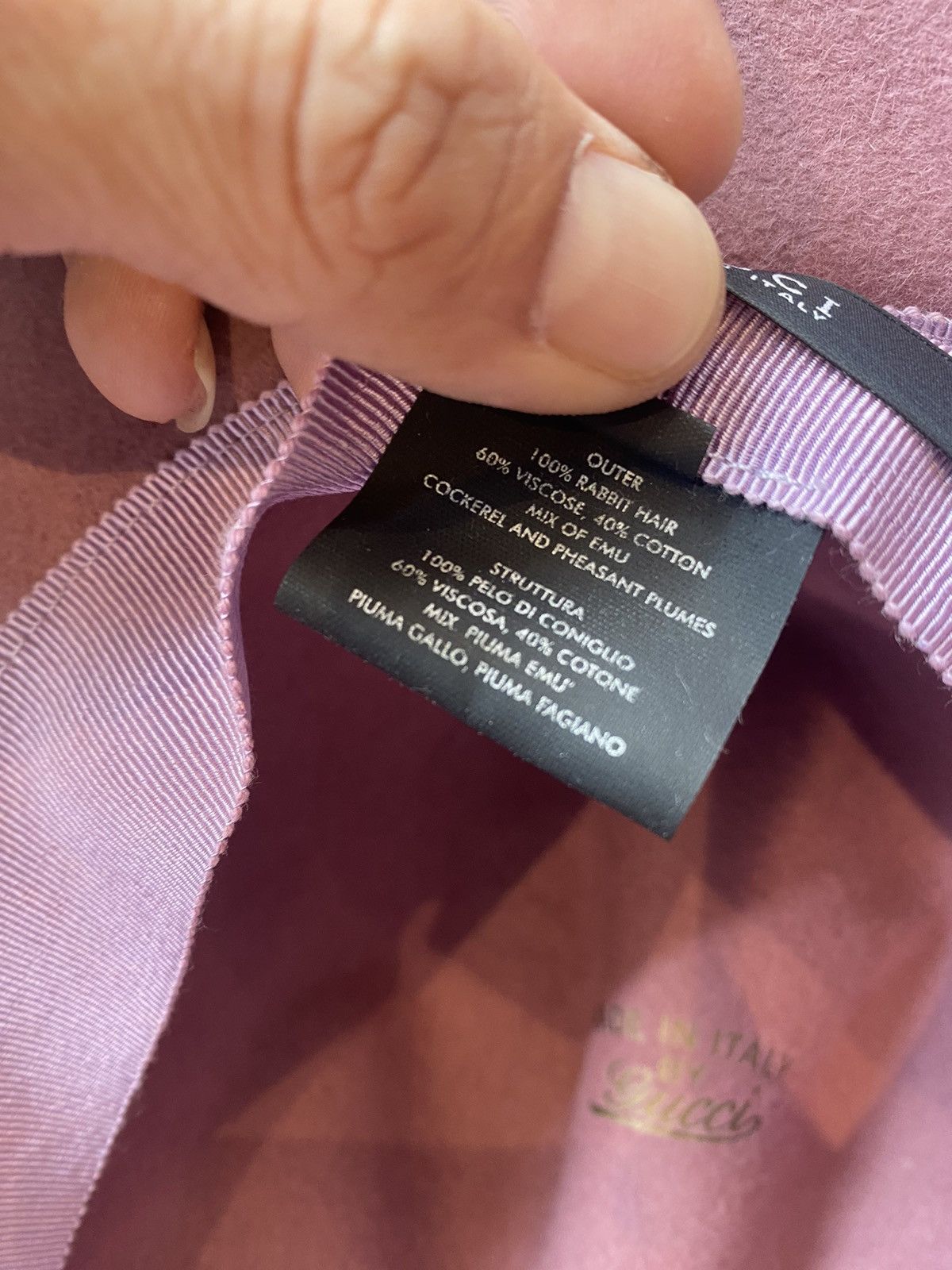 Gucci Gucci Fall 2011 Hat Size M Size ONE SIZE - 7 Thumbnail