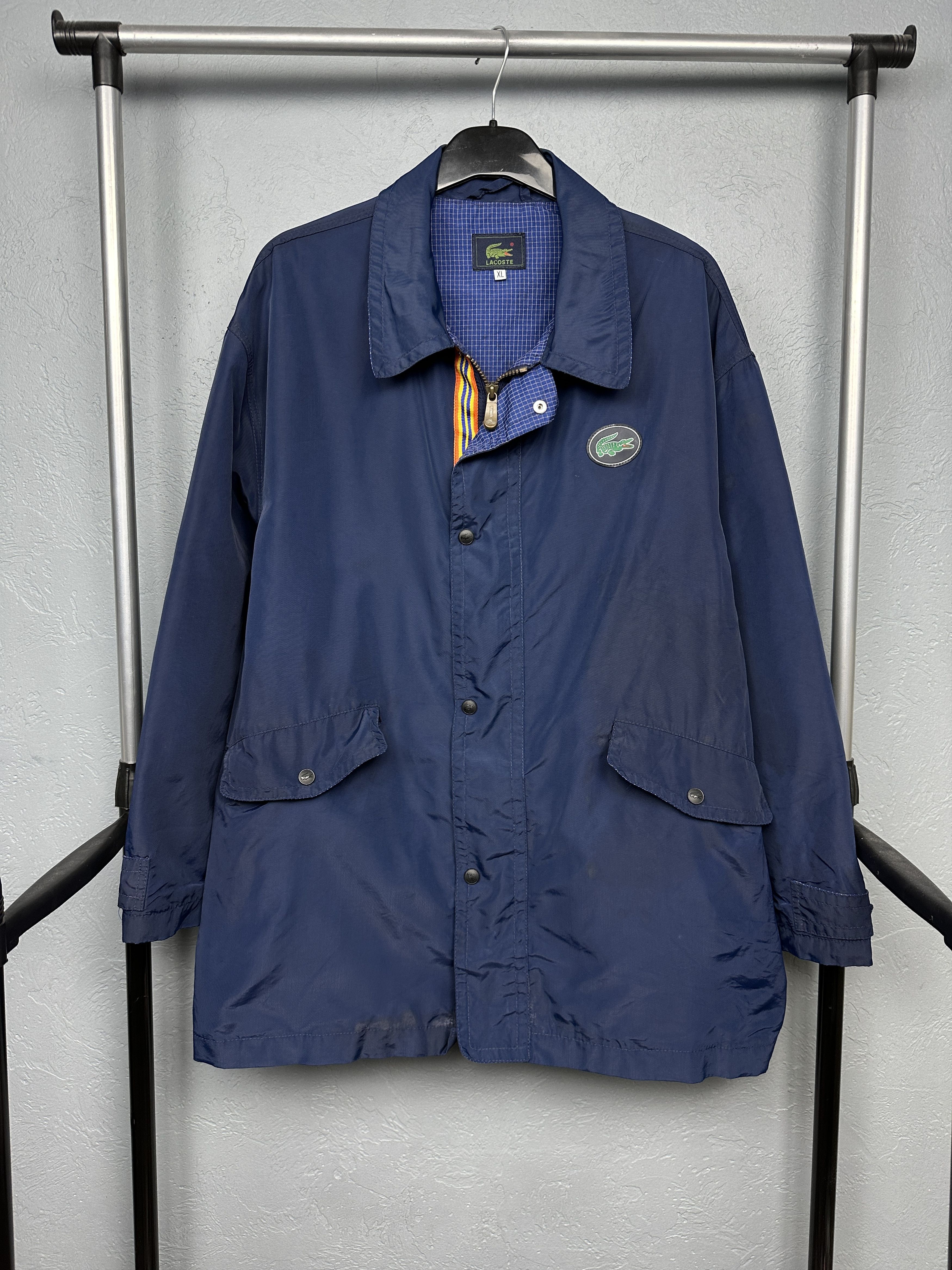 Lacoste Lacoste 90s Vintage Mens Jacket Made in Spain Size US XL / EU 56 / 4 - 1 Thumbnail