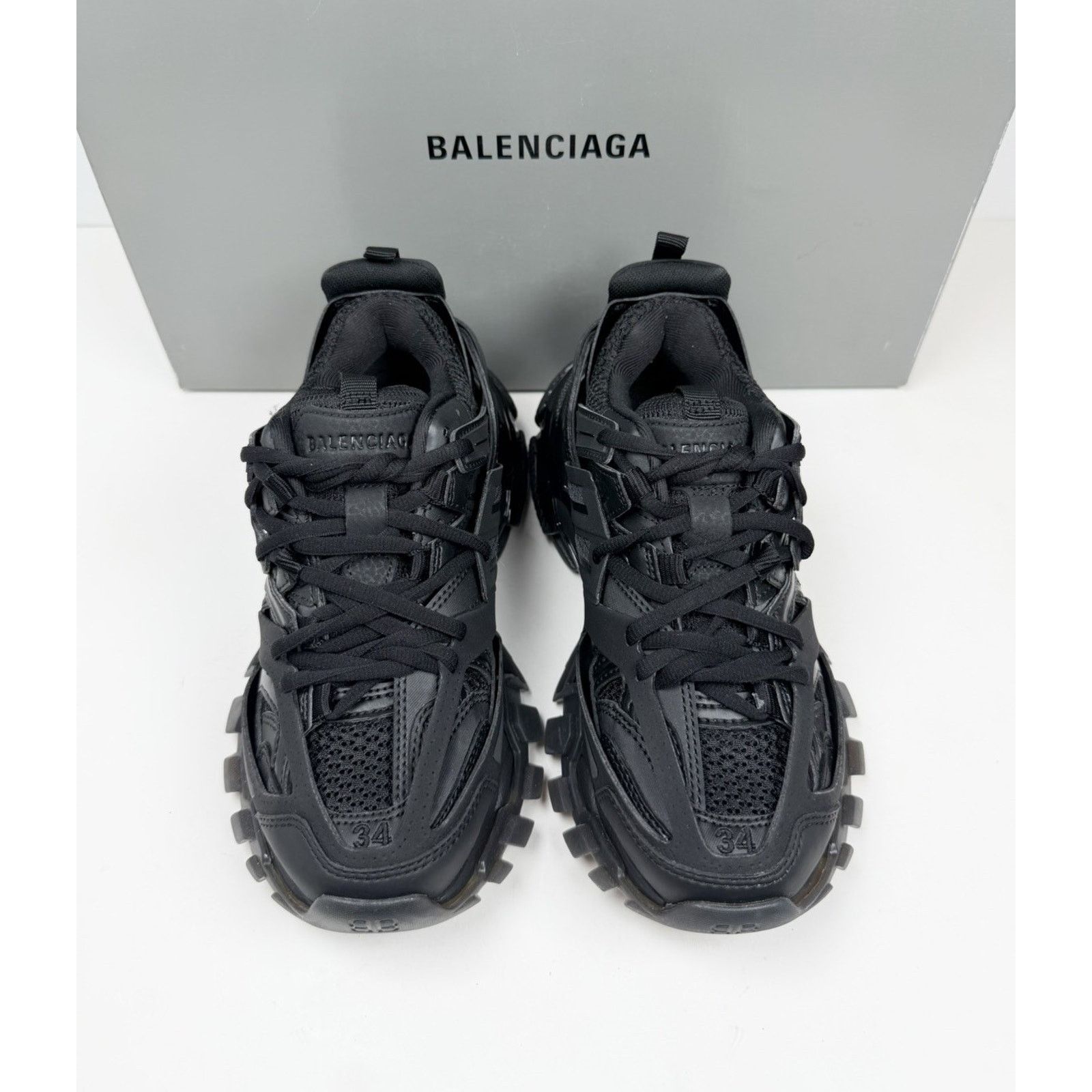Balenciaga Size 34EU/4W - Balenciaga Track Clear Sole NEW Size US 4 / IT 34 - 3 Thumbnail