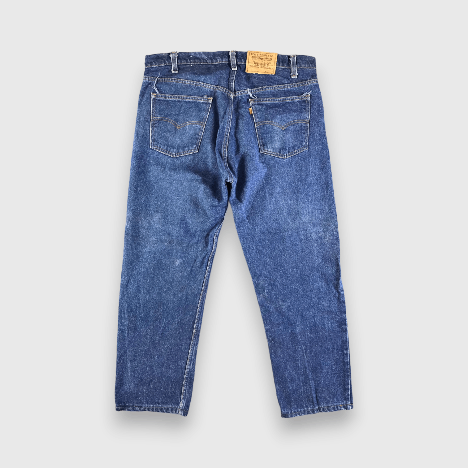 Levi's Vintage Blue Wash Levis 505 Jeans-J3494 Size US 37 - 2 Thumbnail