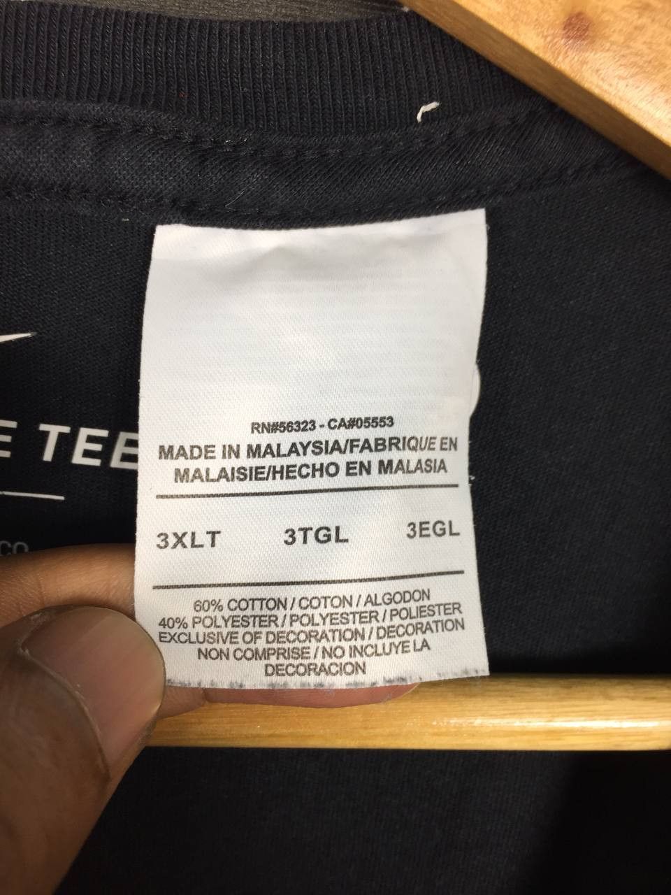 Nike × Vintage The Nike Tee Swoosh Big Logo Sportswear Tee 3XL Size US XXL / EU 58 / 5 - 8 Thumbnail