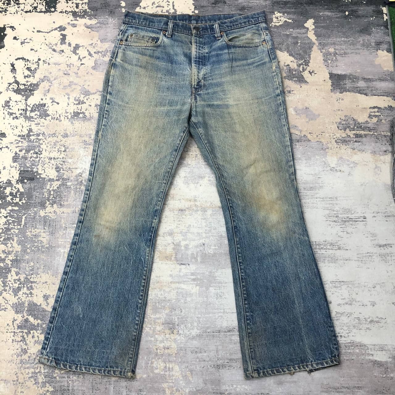 Levi's P762 VTG LEVI'S BUTTON NO 8 FLARED RUSTY JEANS Size US 36 / EU 52 - 1 Thumbnail