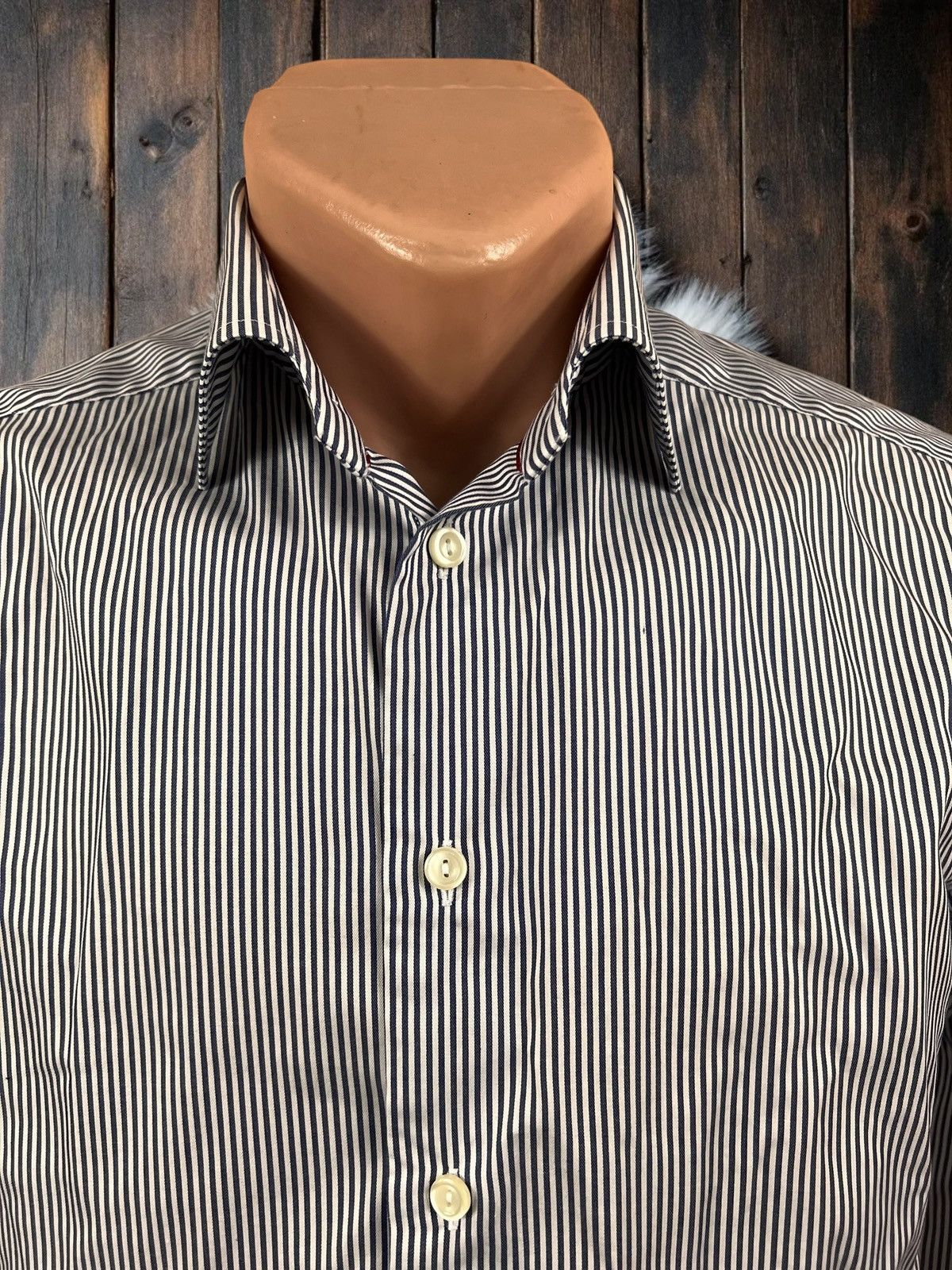 Eton Eton men’s striped shirt size 39 / M Size US M / EU 48-50 / 2 - 2 Thumbnail