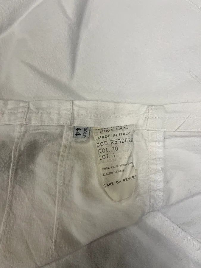 Giorgio Armani × Vintage 1990s Giorgio Armani White Tiger Shorts Size 28" / US 6 / IT 42 - 9 Thumbnail