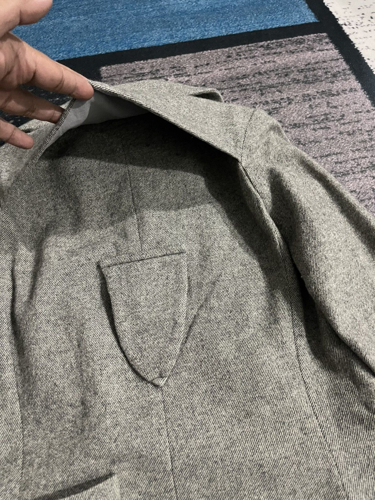 Japanese Brand × Vintage Vintage Unbrand Wool Jacket Size XS / US 0-2 / IT 36-38 - 16 Thumbnail