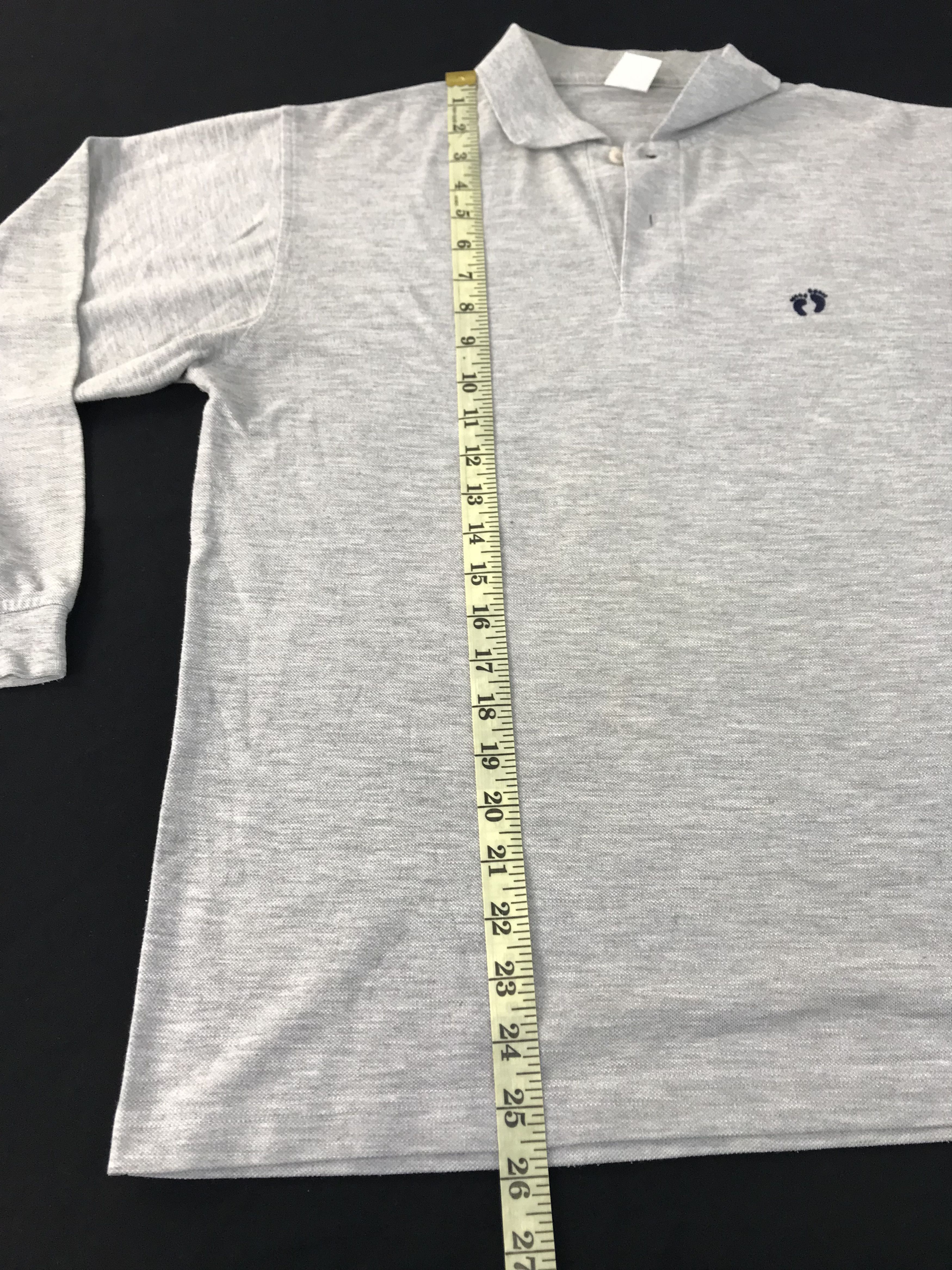 Hang Ten Hang Ten Plain Longsleeve Tee T-shirt Polo Embroidery Logo Size US M / EU 48-50 / 2 - 9 Thumbnail