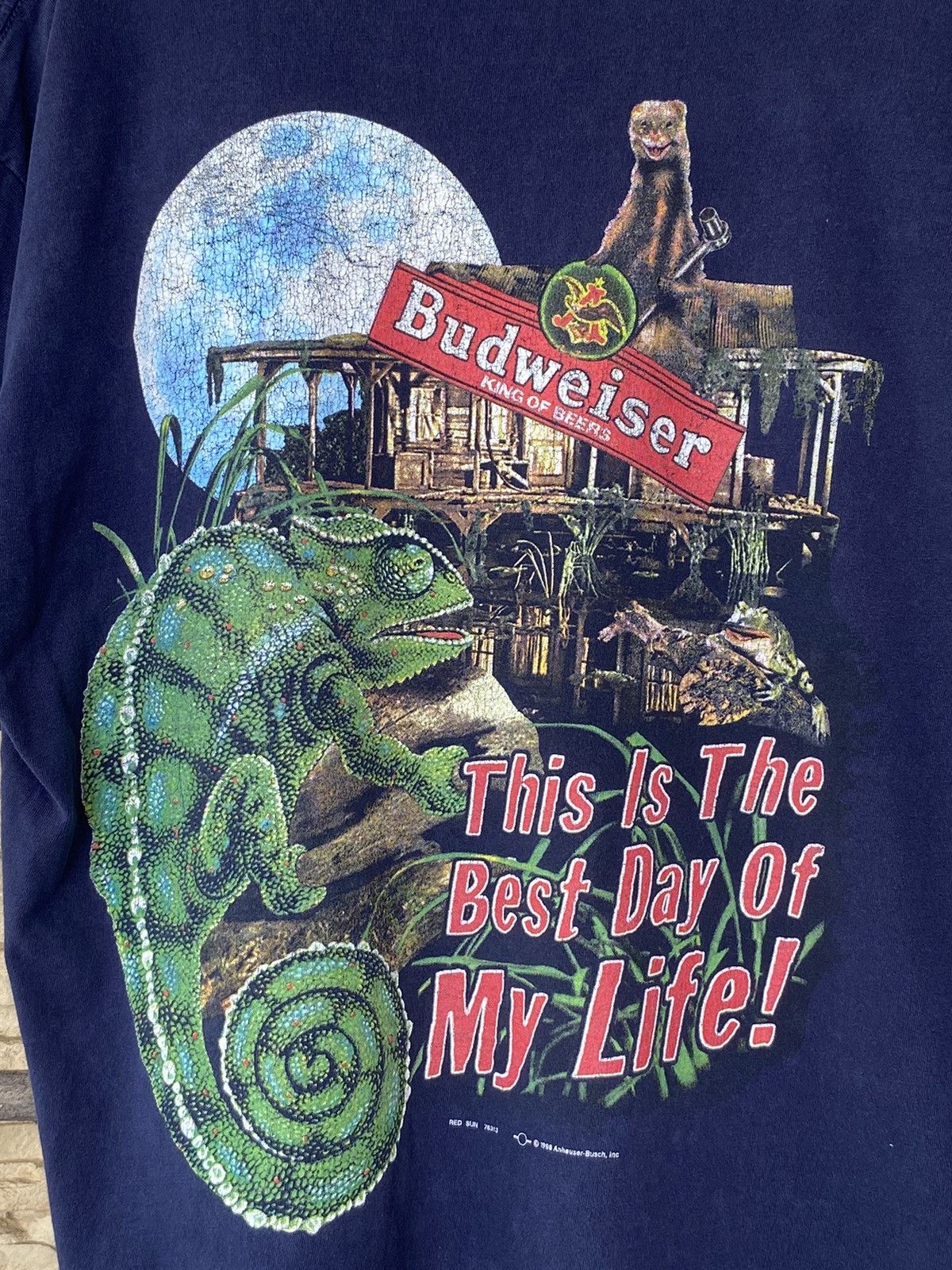 Vintage 1998 Budweiser Tees Size XL Size US XL / EU 56 / 4 - 7 Thumbnail