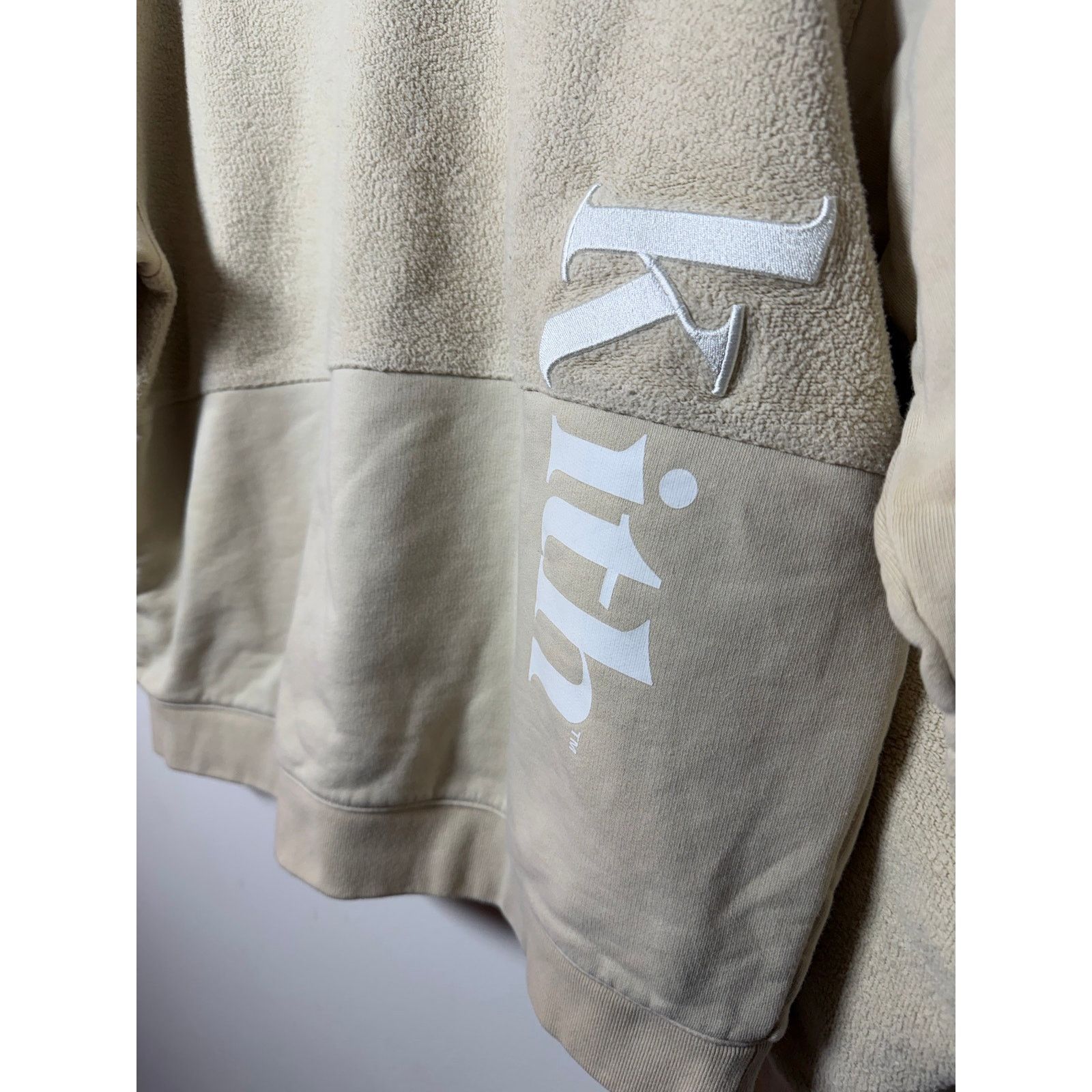 Kith Kith Reverse Paneled Fleece Crewneck Sweatshirt Sediment Size US L / EU 52-54 / 3 - 2 Thumbnail