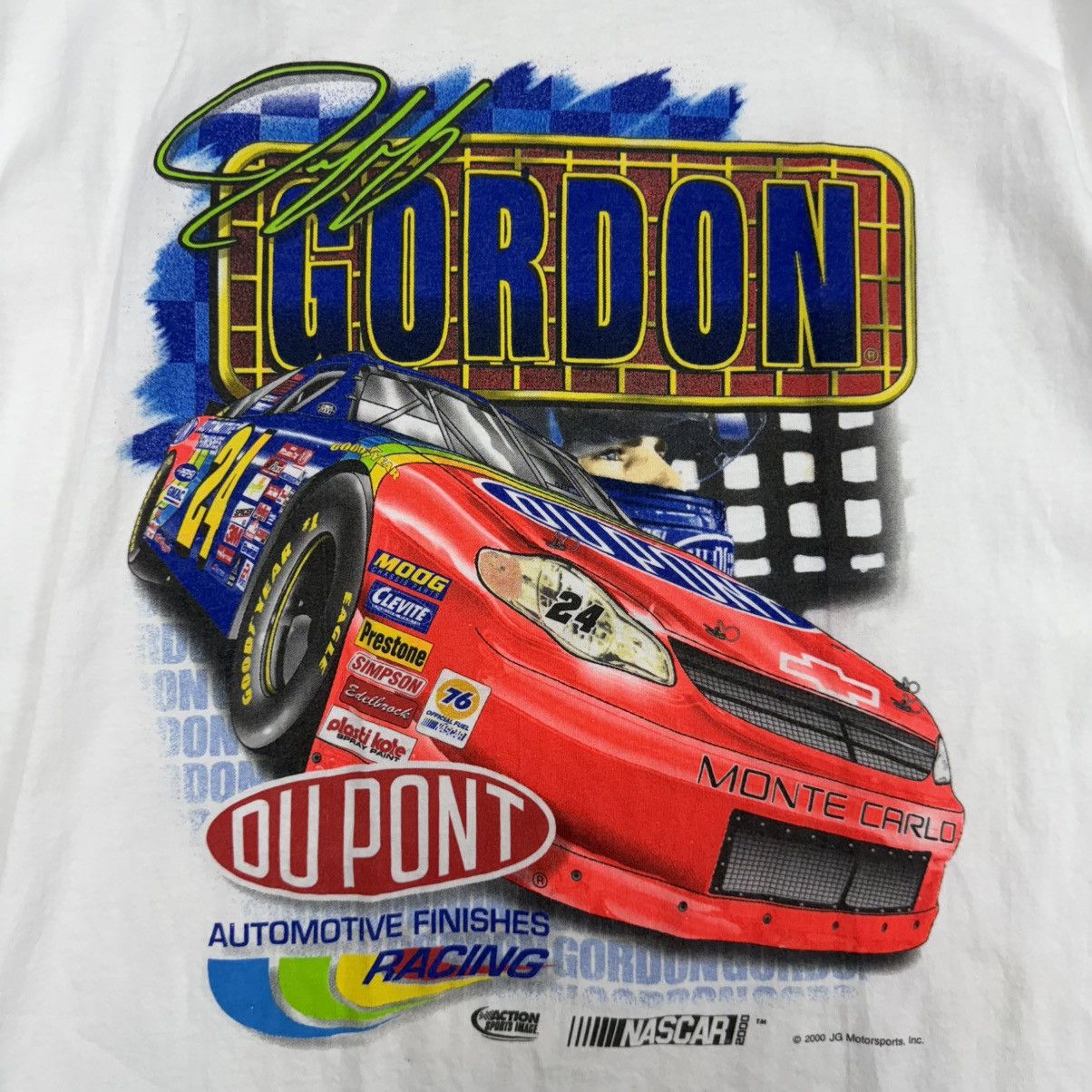 NASCAR Vintage Nasca Jeff Gordon Tee Size US XL / EU 56 / 4 - 7 Thumbnail