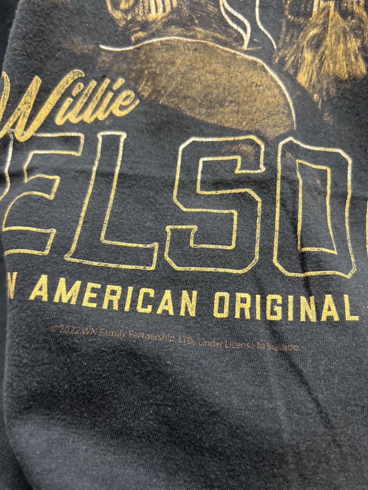 Band Tees Thrashed Faded Willie Nelson Band Tee Size US XXL / EU 58 / 5 - 2 Thumbnail
