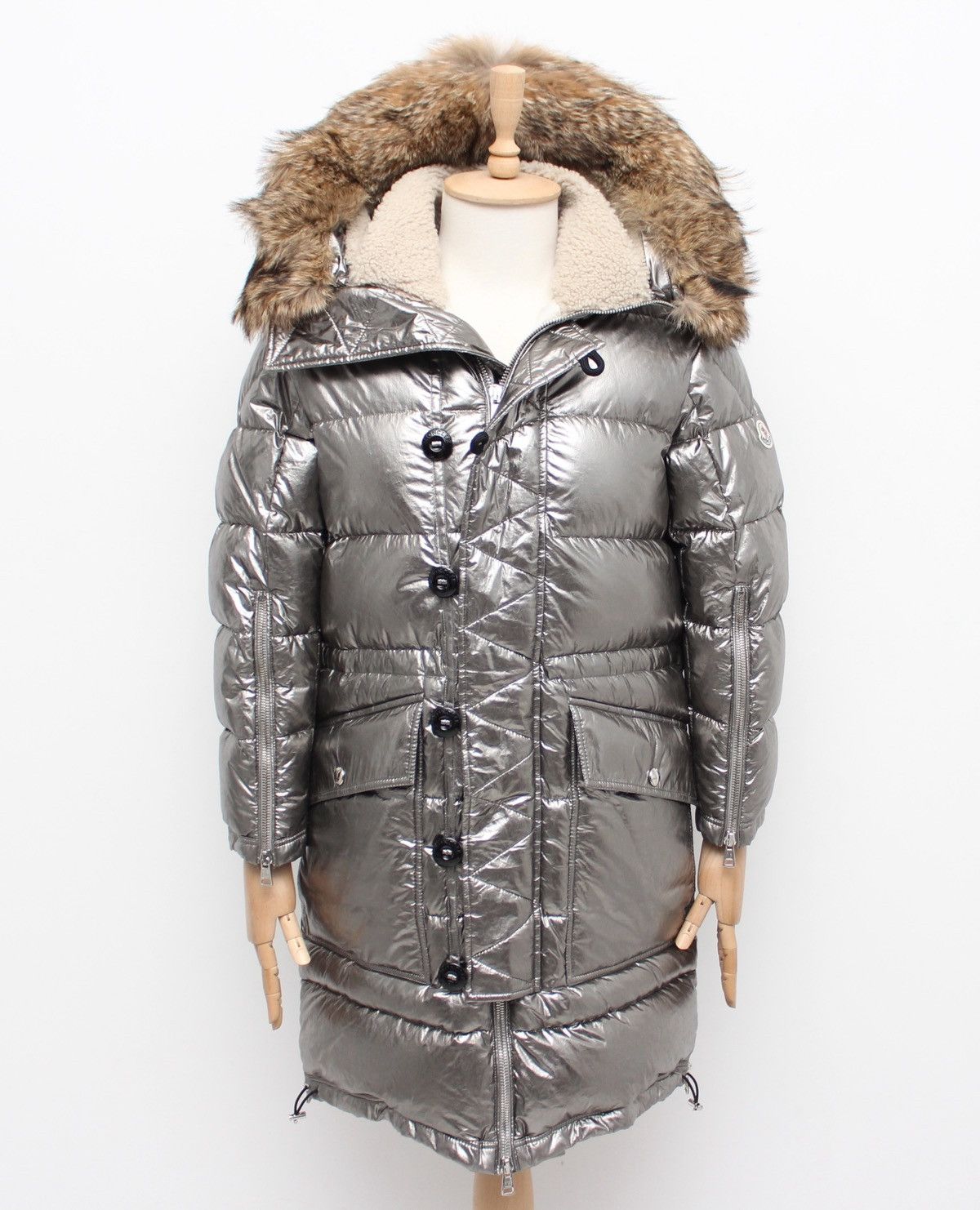 Moncler MONCLER Inuit Down Jacket Coat size 0 fits S Size US S / EU 44-46 / 1 - 17 Thumbnail