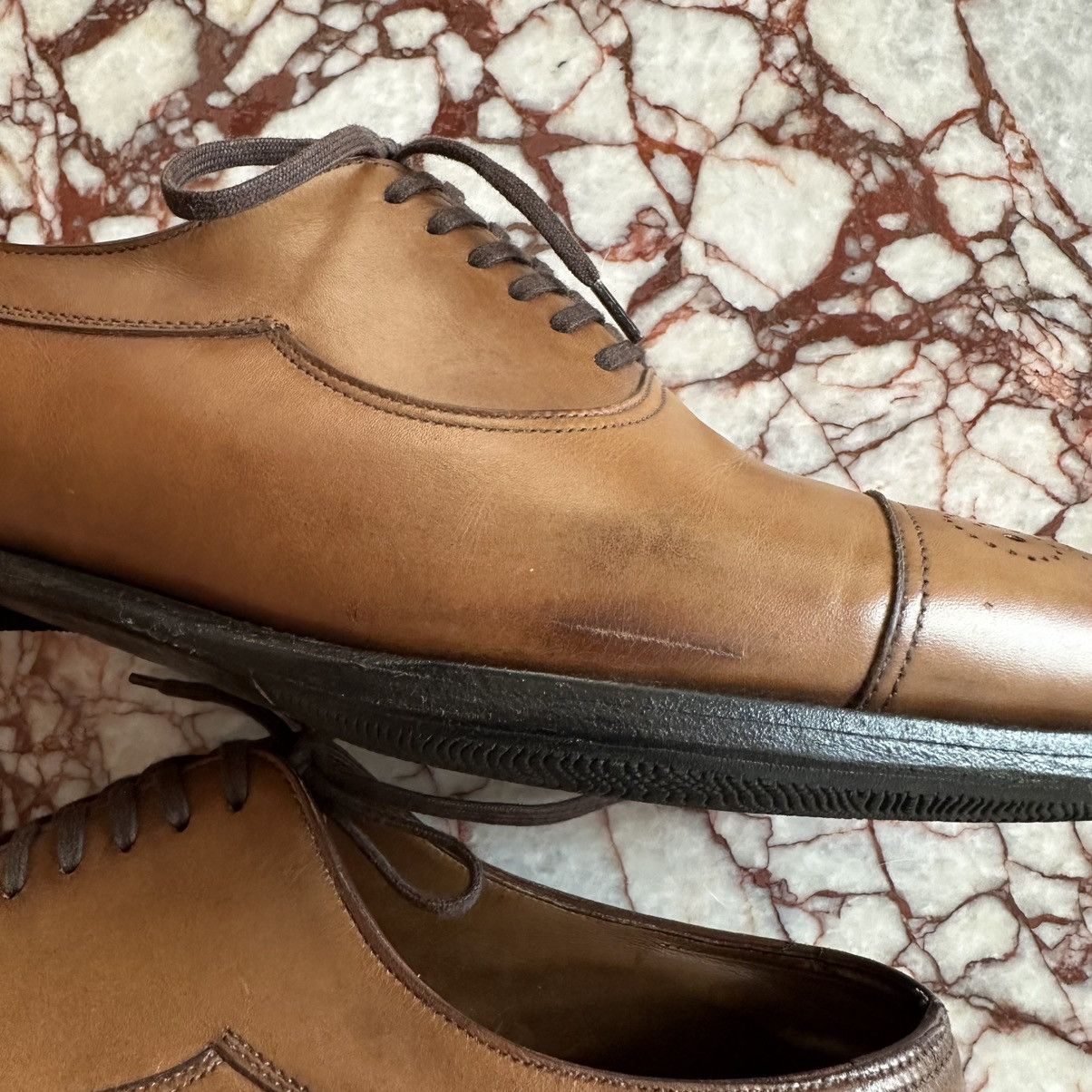 John Lobb JOHN LOBB Captoe Oxford Shoe Size US 8 / EU 41 - 6 Thumbnail