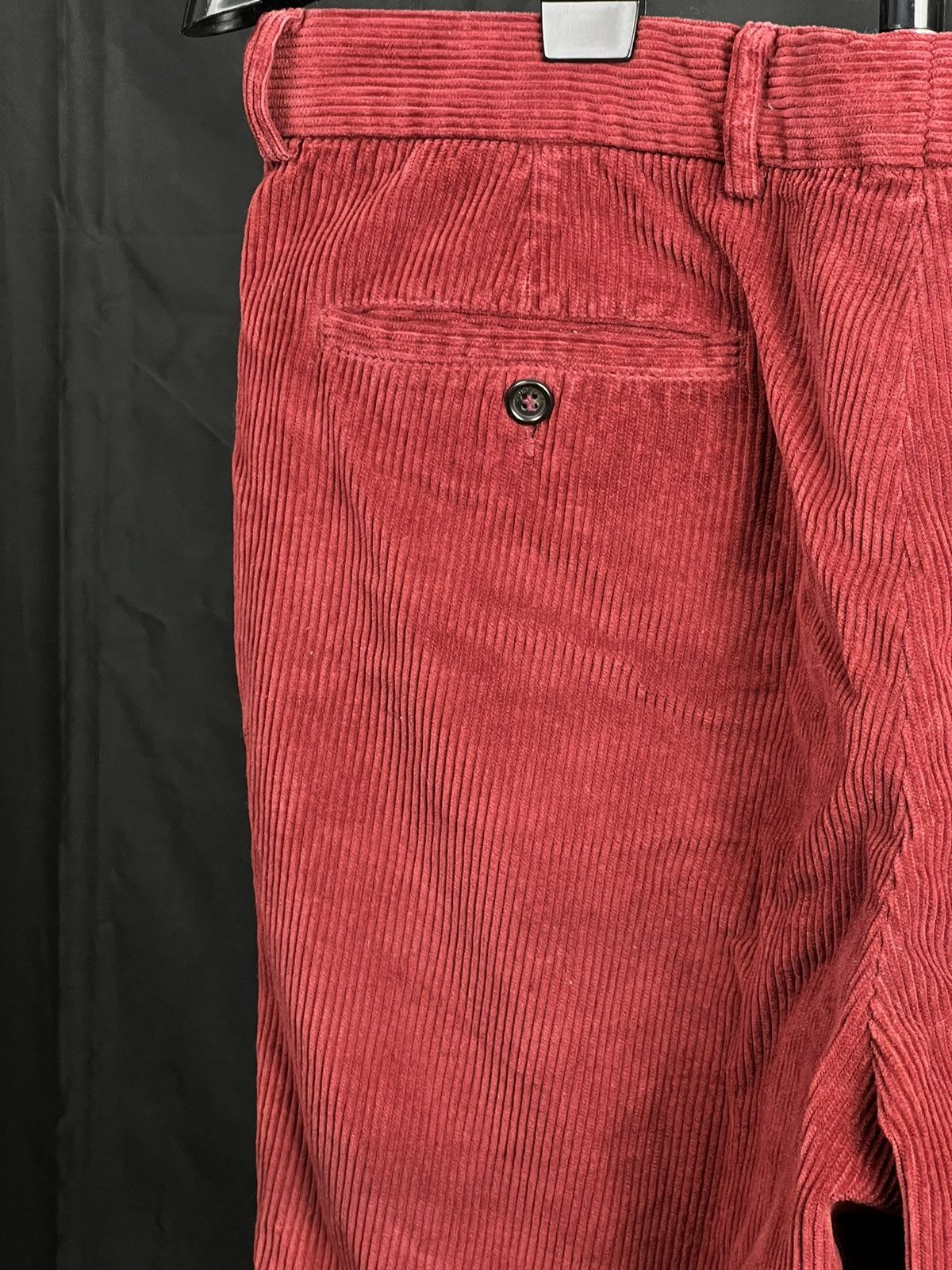 Burberry Vintage Burberry velvet corduroy red pants old money Size US 36 / EU 52 - 6 Thumbnail