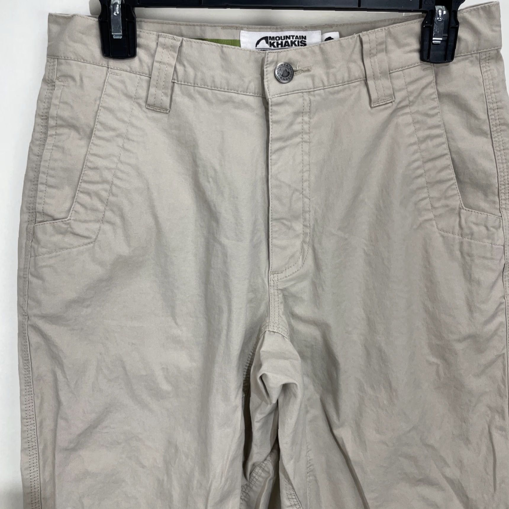 Mountain Khakis Mountain Khakis Pants Mens 30x30 Beige Relaxed Fit Chino Outdoors Hiking Comfort Season Breathable Logo 100% Cotton Size US 30 / EU 46 - 2 Thumbnail