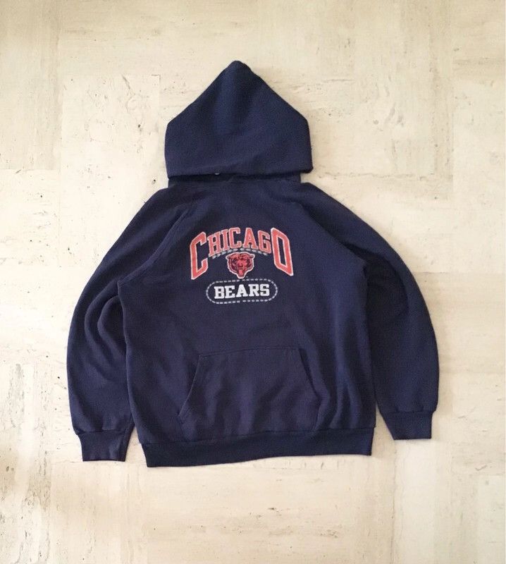 Champion 80s Champion vintage Chicago bears Hoodie Sweatshirt usa Size US S / EU 44-46 / 1 - 1 Thumbnail