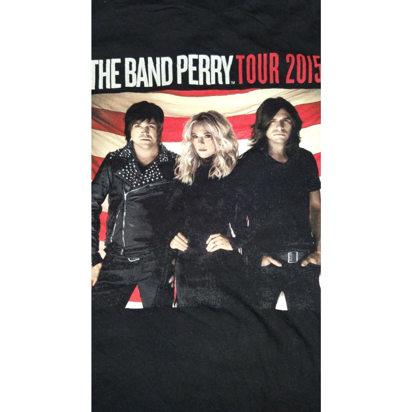 Next Level VINTAGE The Band Perry Tour Concert Black Graphic Short Sleeve T Shirt Size Small Size US S / EU 44-46 / 1 - 2 Thumbnail