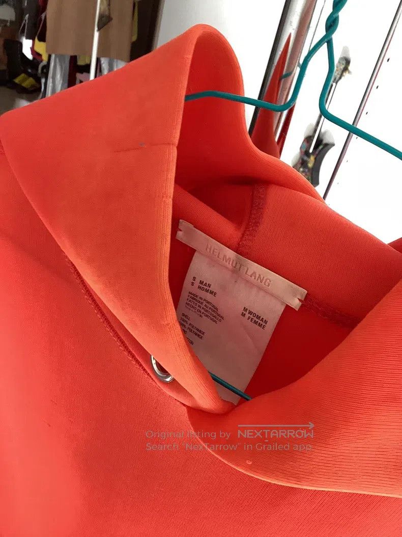 Helmut Lang Helmut Lang Red Mesh Hoodie Size US S / EU 44-46 / 1 - 4 Thumbnail