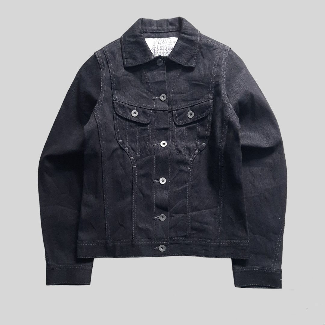 Undercover × Vandalize Vandalize NWO 01 SS heavy weight denim selvedge jacket Size S / US 4 / IT 40 - 1 Thumbnail