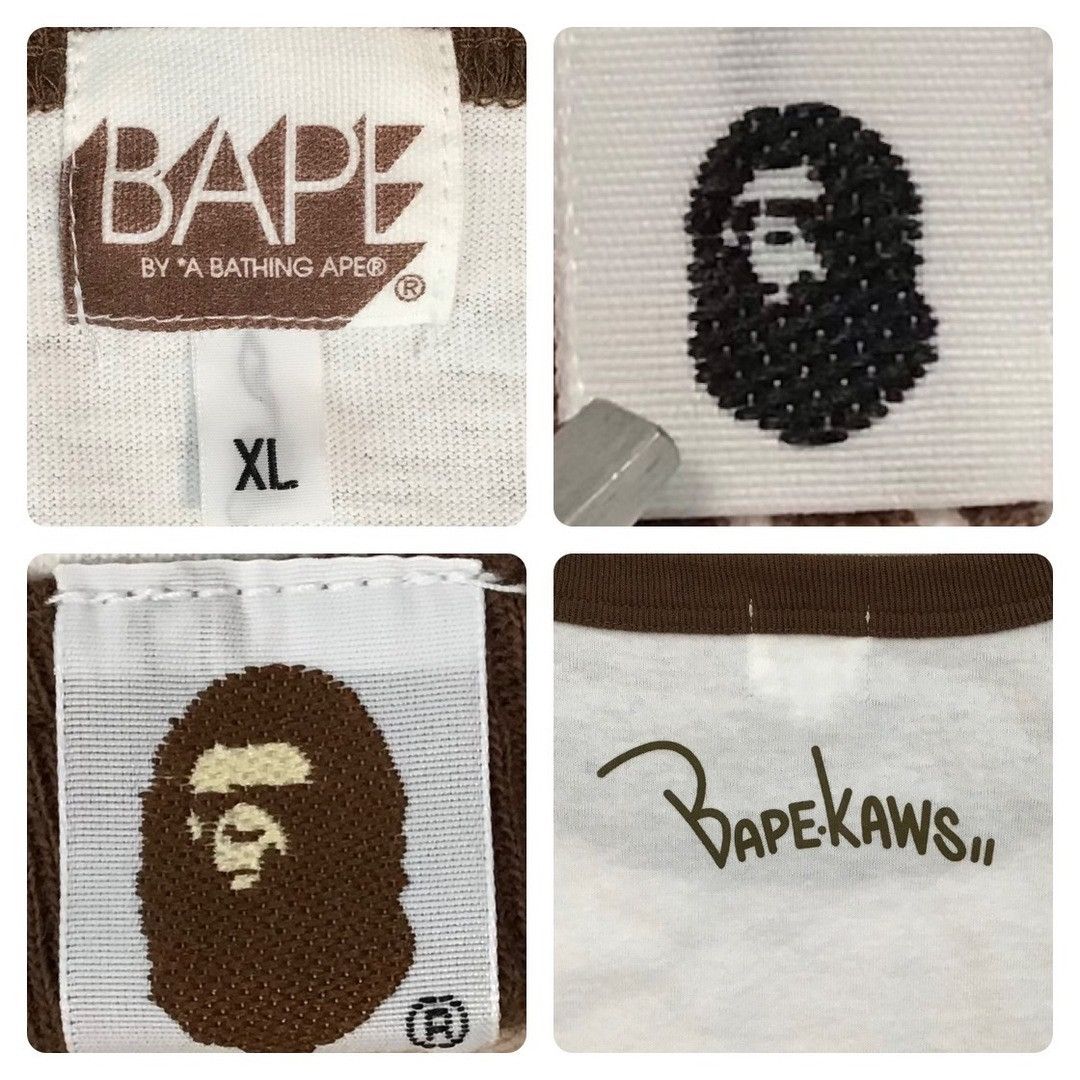 Bape × Kaws × Nigo KAWS × BAPE camo bendy NYC college logo T-shirt APE NIGO Size US XL / EU 56 / 4 - 7 Thumbnail