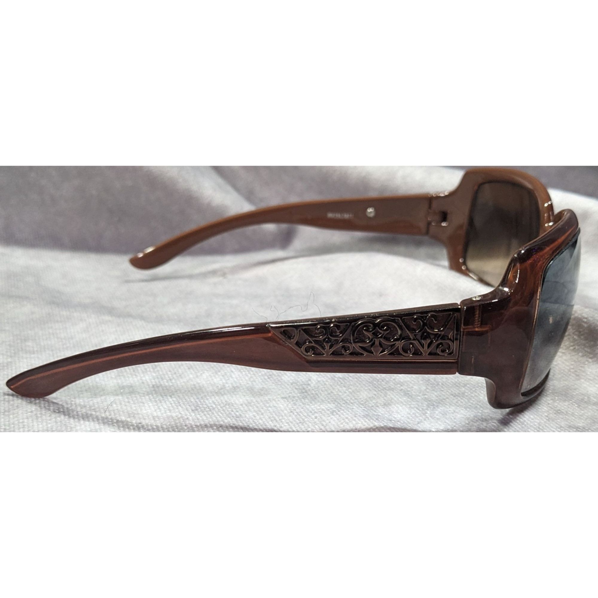 Other Vintage Revlon Brown Sunglasses With Art Nouveau Accents Size ONE SIZE - 4 Thumbnail