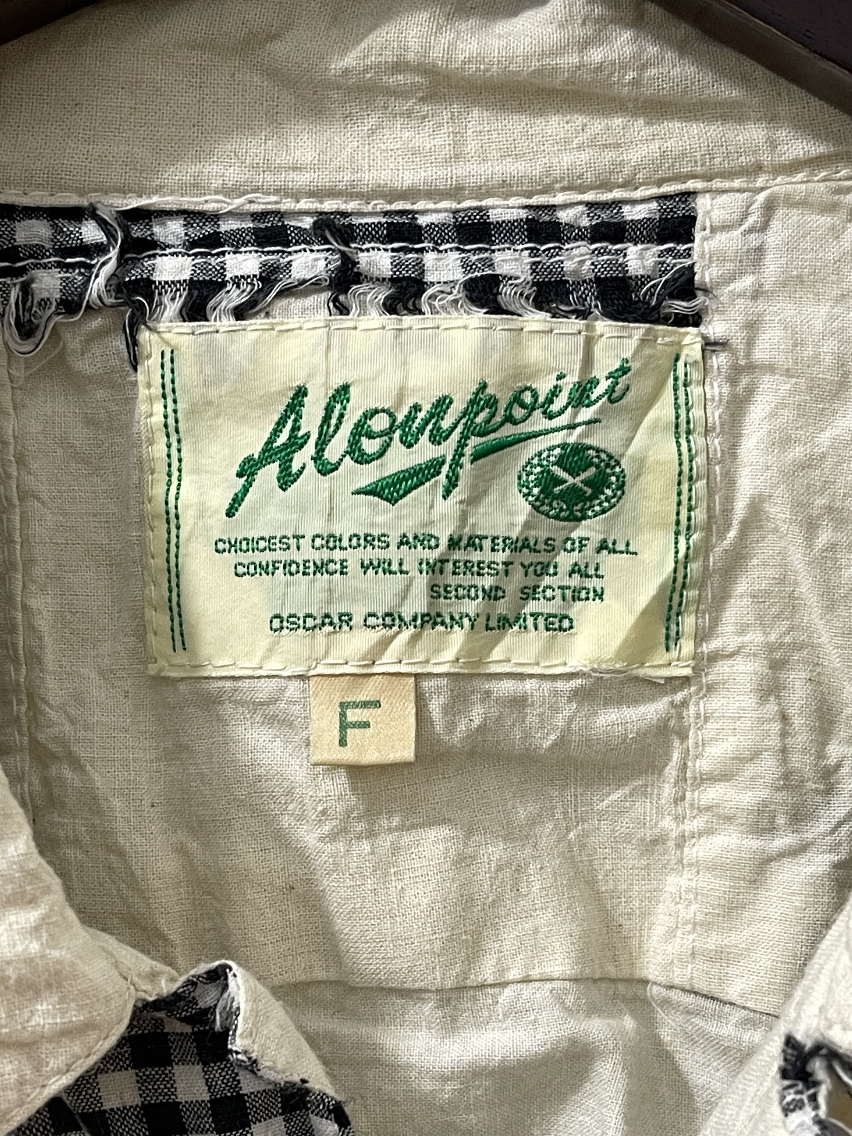 Vintage Thrashed Japan Crazy Patchwork Art Check Shirts Size US L / EU 52-54 / 3 - 4 Thumbnail
