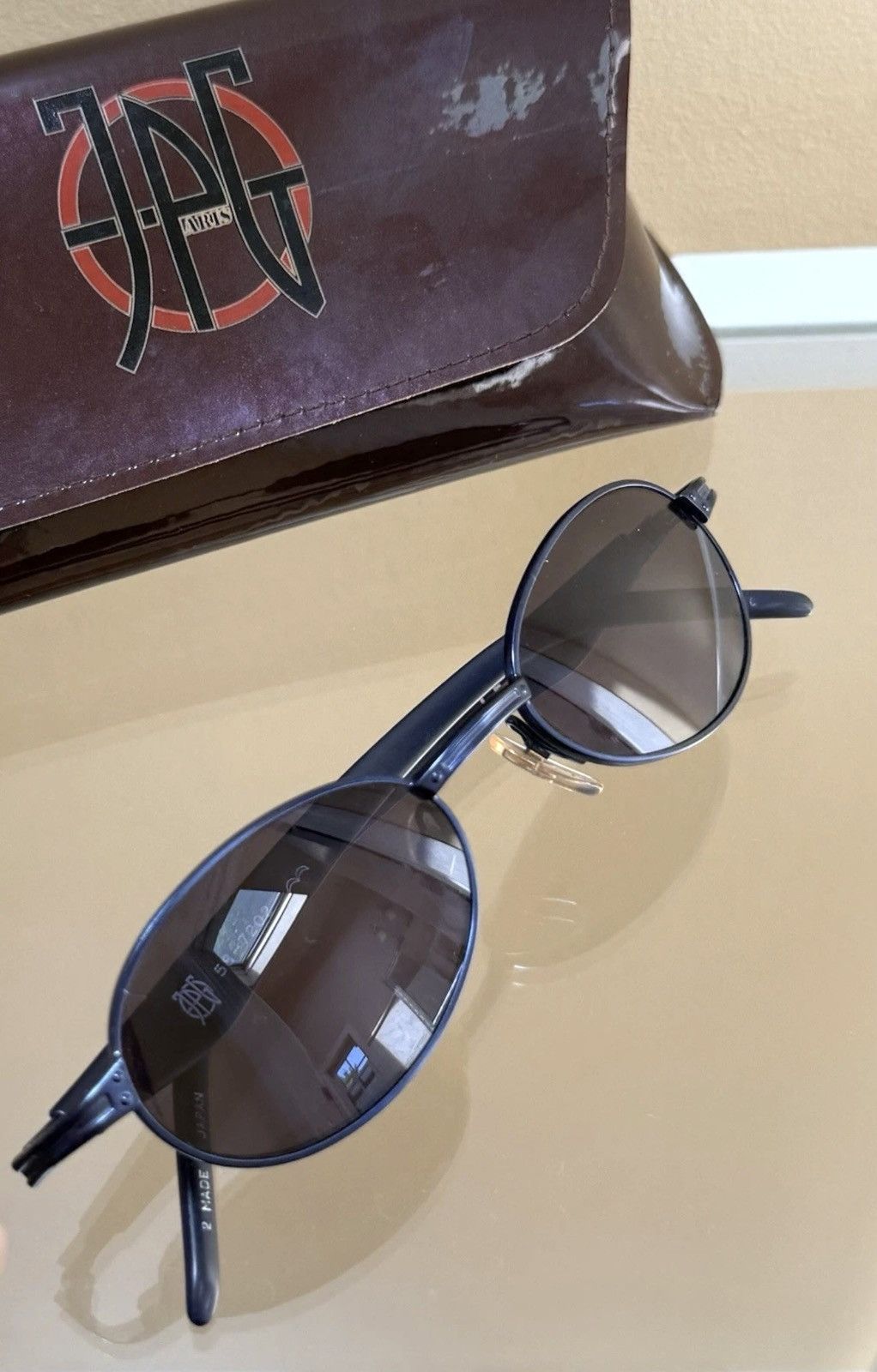 Jean Paul Gaultier JPG Vintage Sunglasses Jean Paul Gaultier 58-7202 Blue NEW Size ONE SIZE - 2 Thumbnail