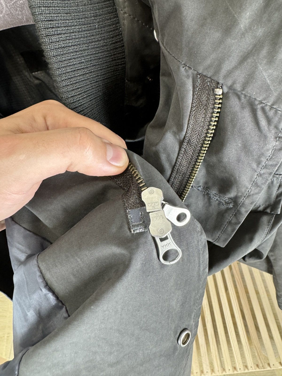 Japanese Brand 2 in 1 Plus One multipocket utility jacket with vest lining Size US XL / EU 56 / 4 - 9 Thumbnail