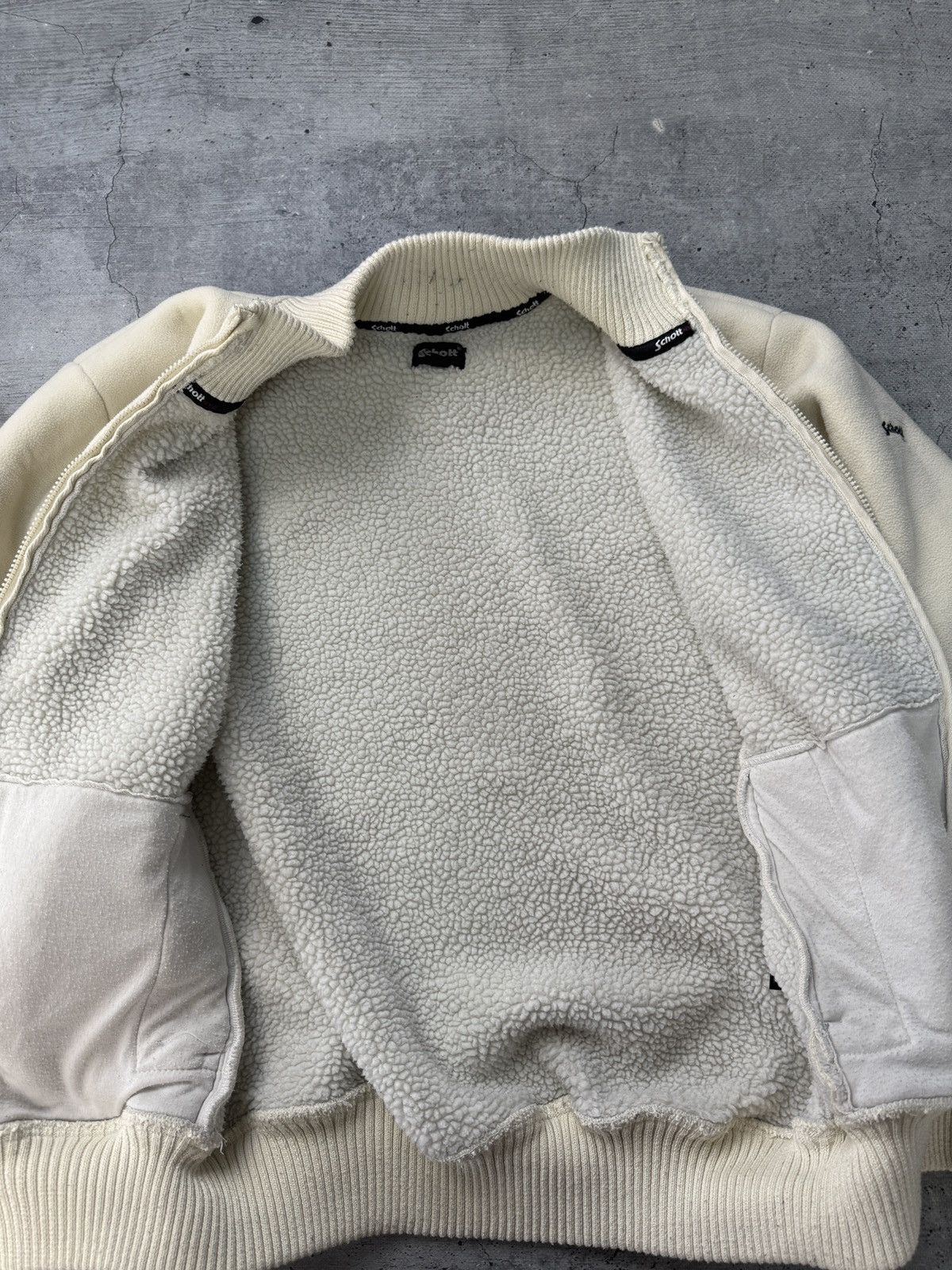 Schott Vintage 90s Schott Zip Hoodie Military Ninja Style Y2K Rare Size US XL / EU 56 / 4 - 7 Thumbnail