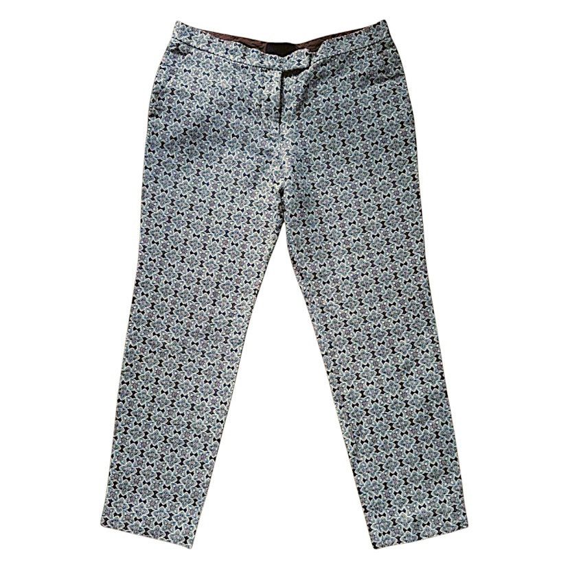 Derek Lam 10 Crosby Derek Lam Turkoise Pants | Size 8 Size 30" / US 8 / IT 44 - 1 Thumbnail