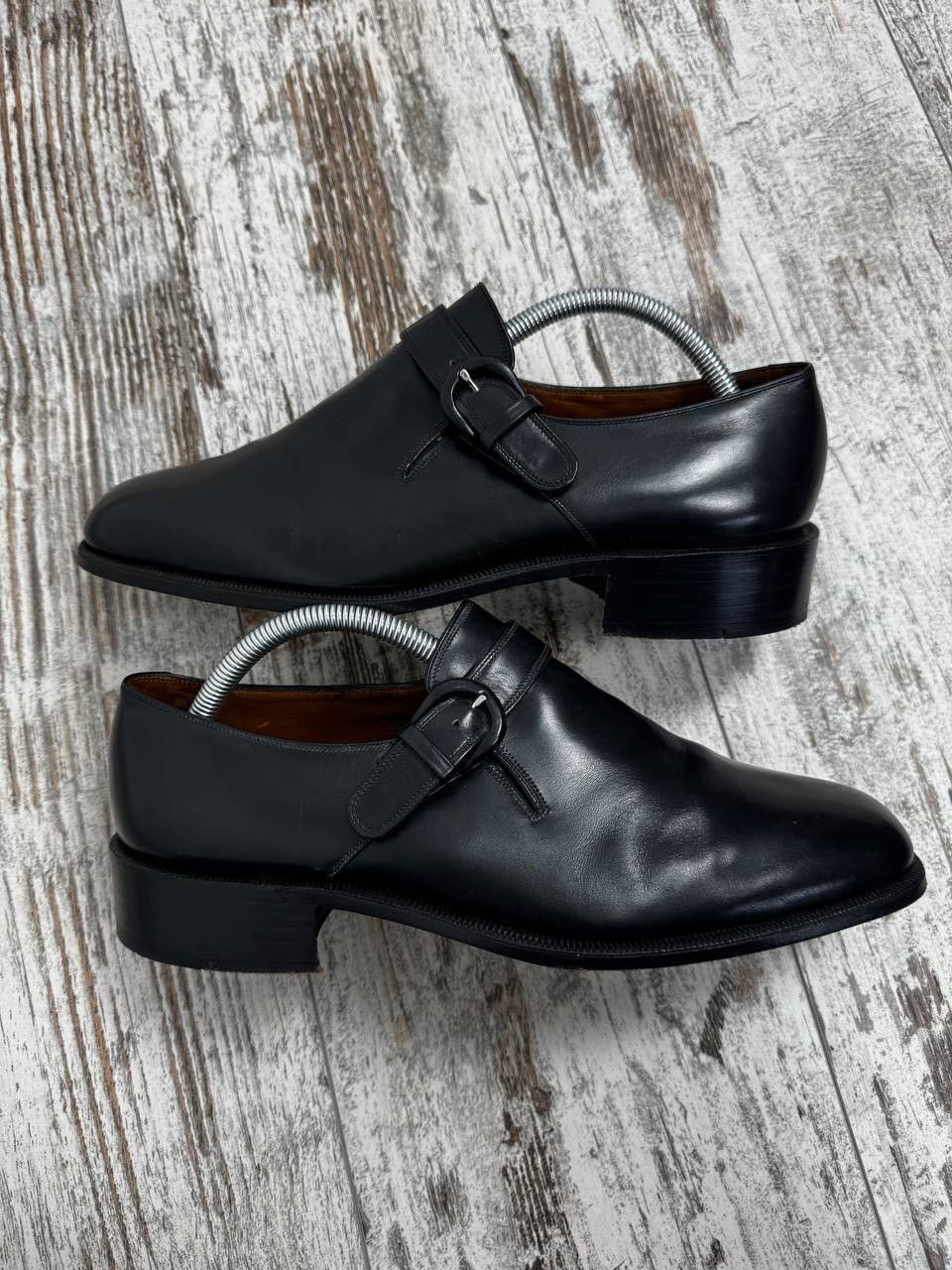 Bally Bally Leather Monk Strap Dress Shoes Goodyear Size UK8 US9 Size US 9 / EU 42 - 3 Thumbnail