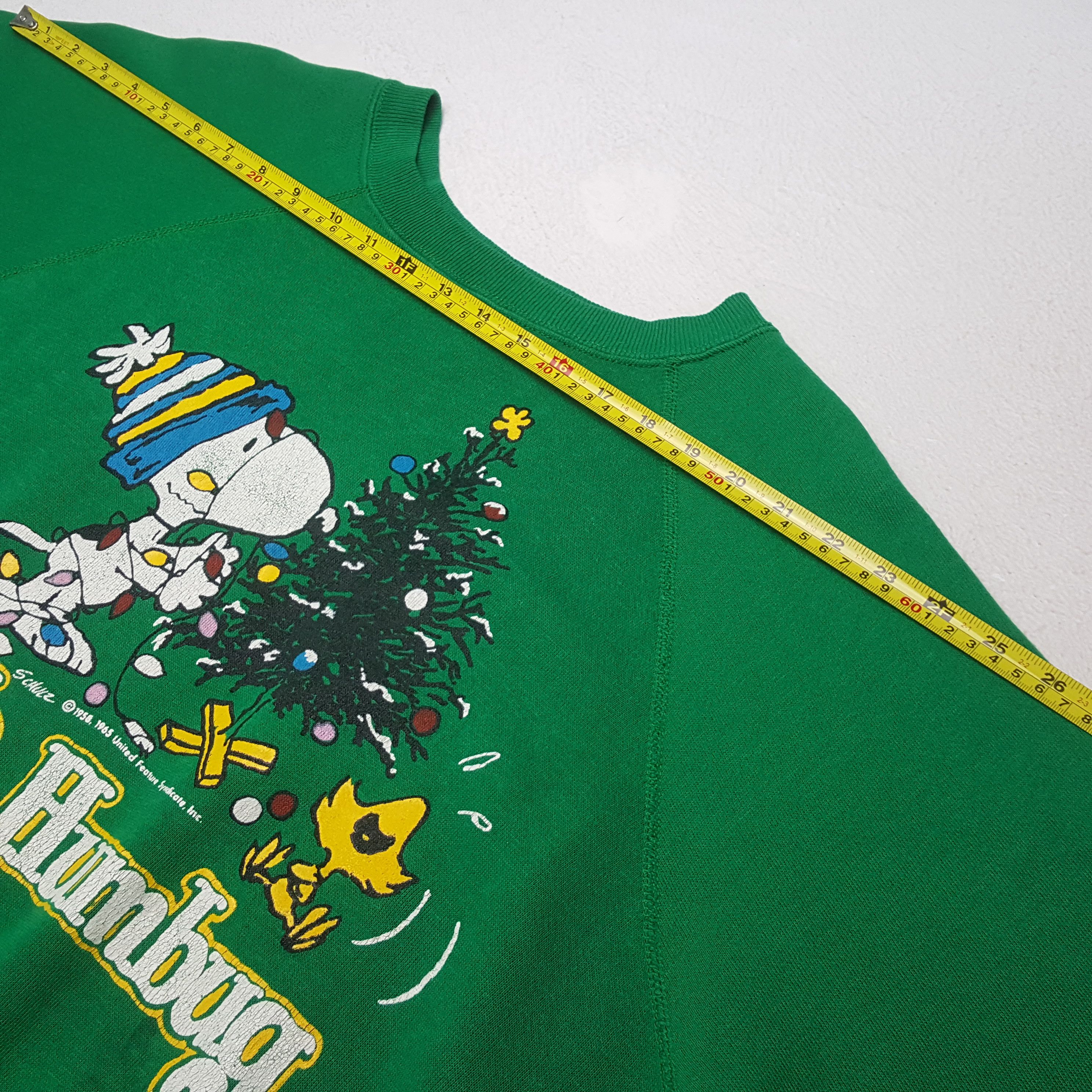 Vintage Snoopy Vintage Sweatshirt C302N9 Size US XXL / EU 58 / 5 - 4 Thumbnail