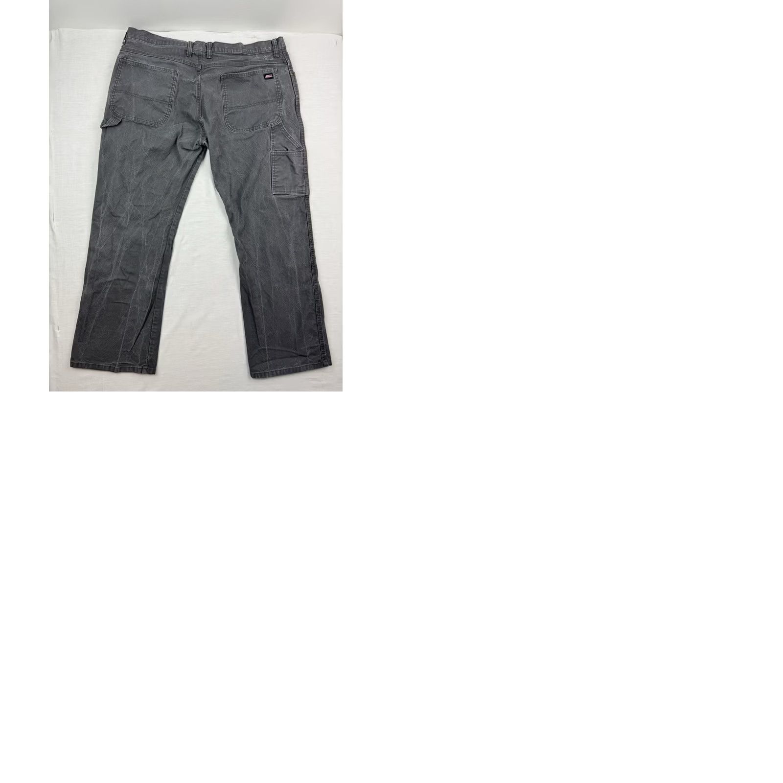 Dickies VINTAGE Dickies Carpenter Pants Adult 38x30 Workwear Canvas Gray Cotton Straight Mens Size US 38 / EU 54 - 10 Thumbnail