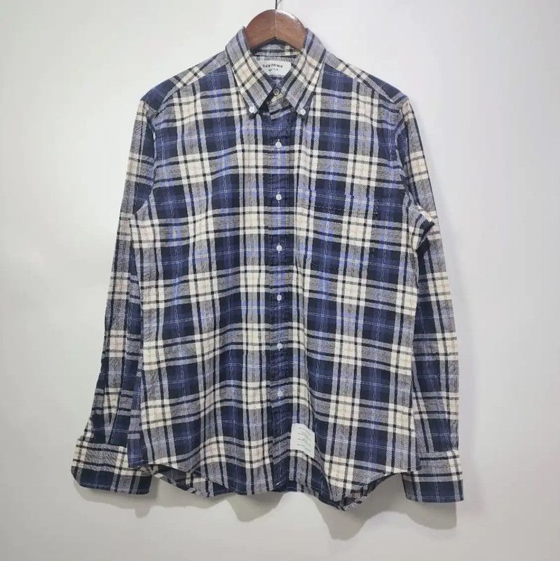 Thom Browne Blue Cotton Women's Shirt 0089