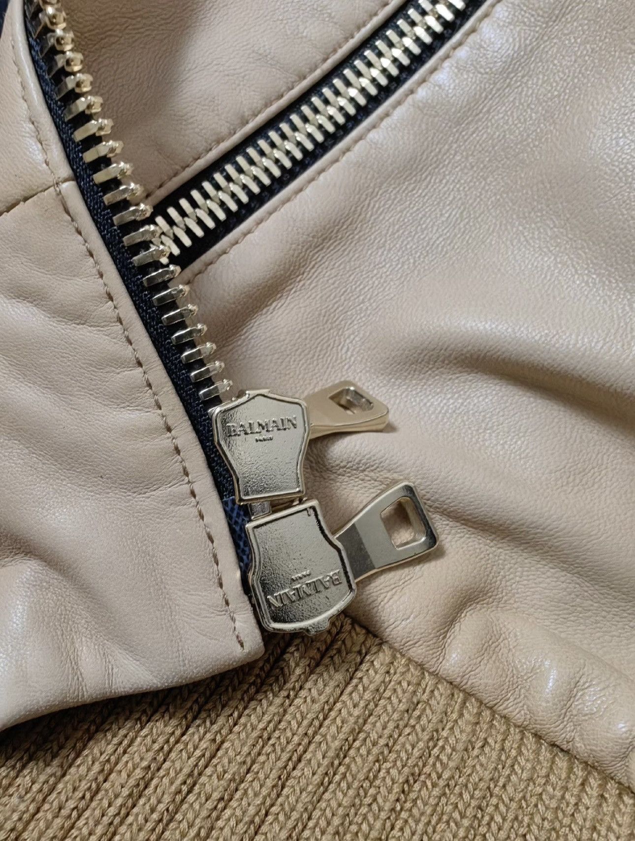 Balmain Balmain double zipper lambskin jacket Size US M / EU 48-50 / 2 - 8 Thumbnail