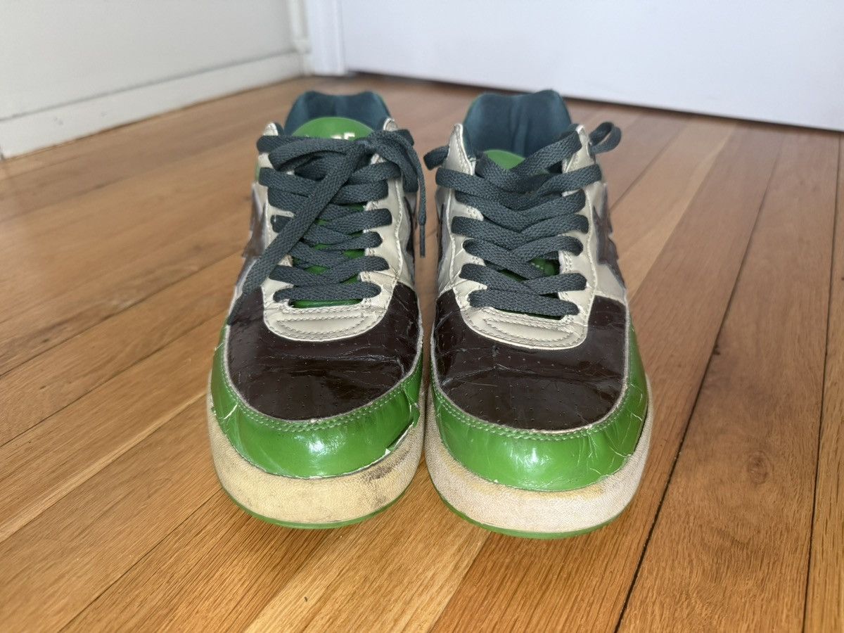 Bape Roadsta Green/White/Brown US10.5 Size US 10.5 / EU 43-44 - 2 Thumbnail