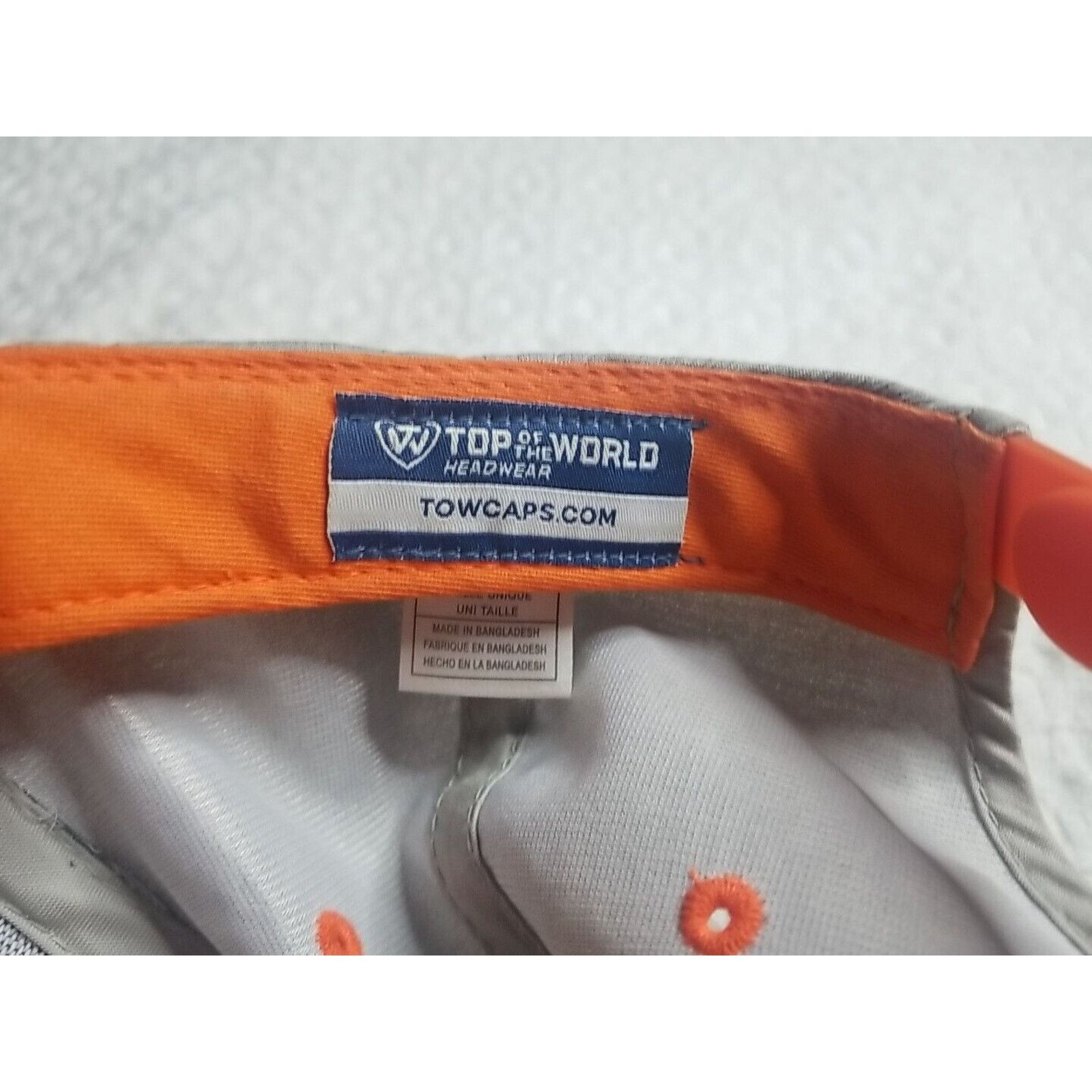 Top Of The World Men's Top of the World Gray/Orange Clemson Tigers Rob Hat Size ONE SIZE - 7 Thumbnail