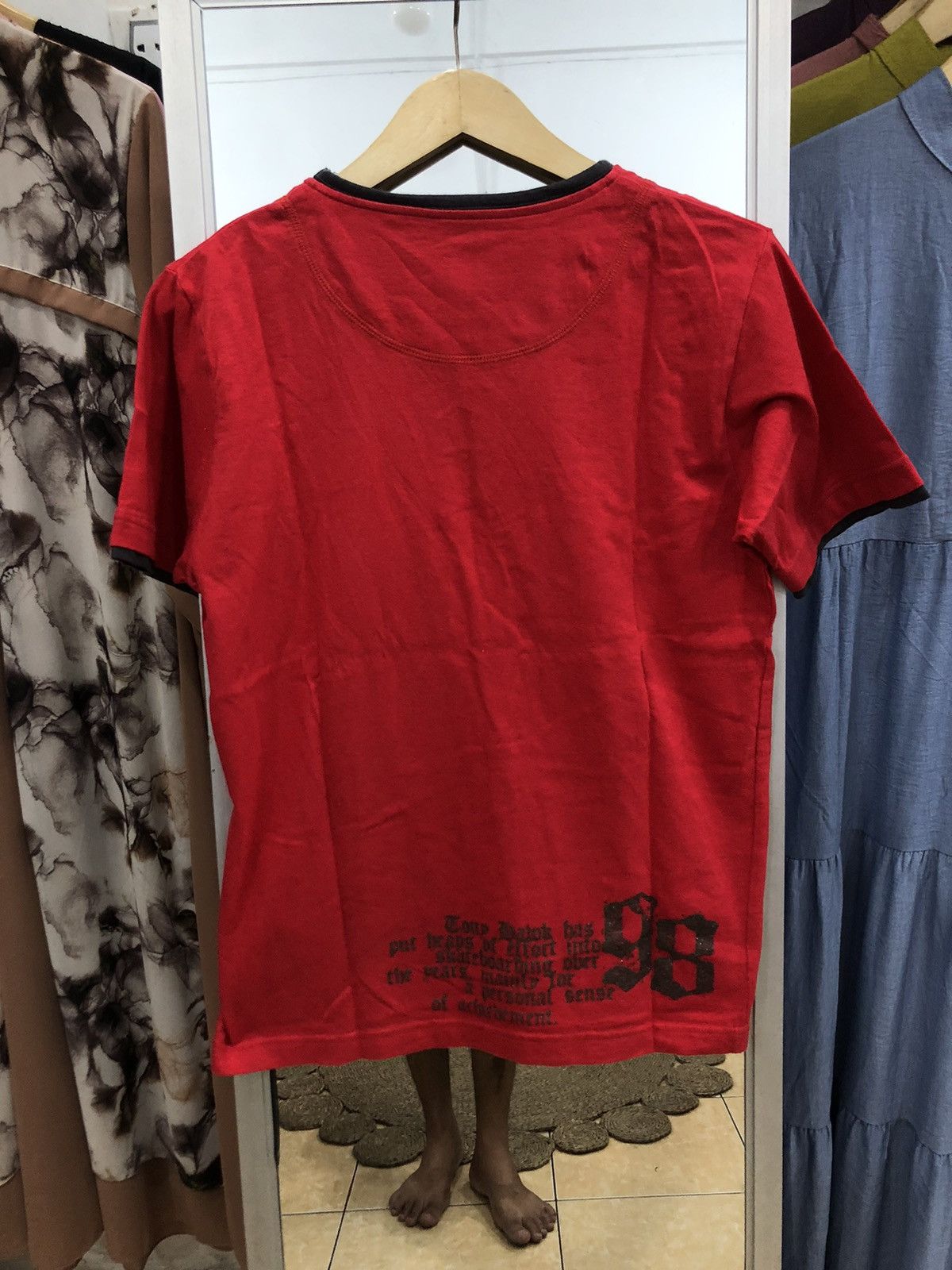 Shorty's Skateboards × Tony Hawk Vintage Tony Hawk Lace Up T shirt Size US M / EU 48-50 / 2 - 6 Thumbnail