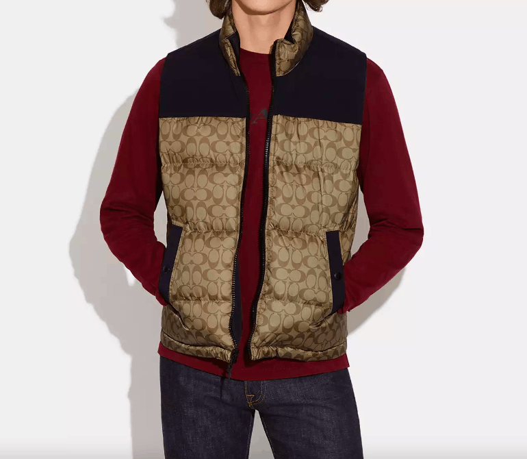 Coach NWT Coach Men’s Logo Signature Down Vest C5035 Size US M / EU 48-50 / 2 - 7 Thumbnail