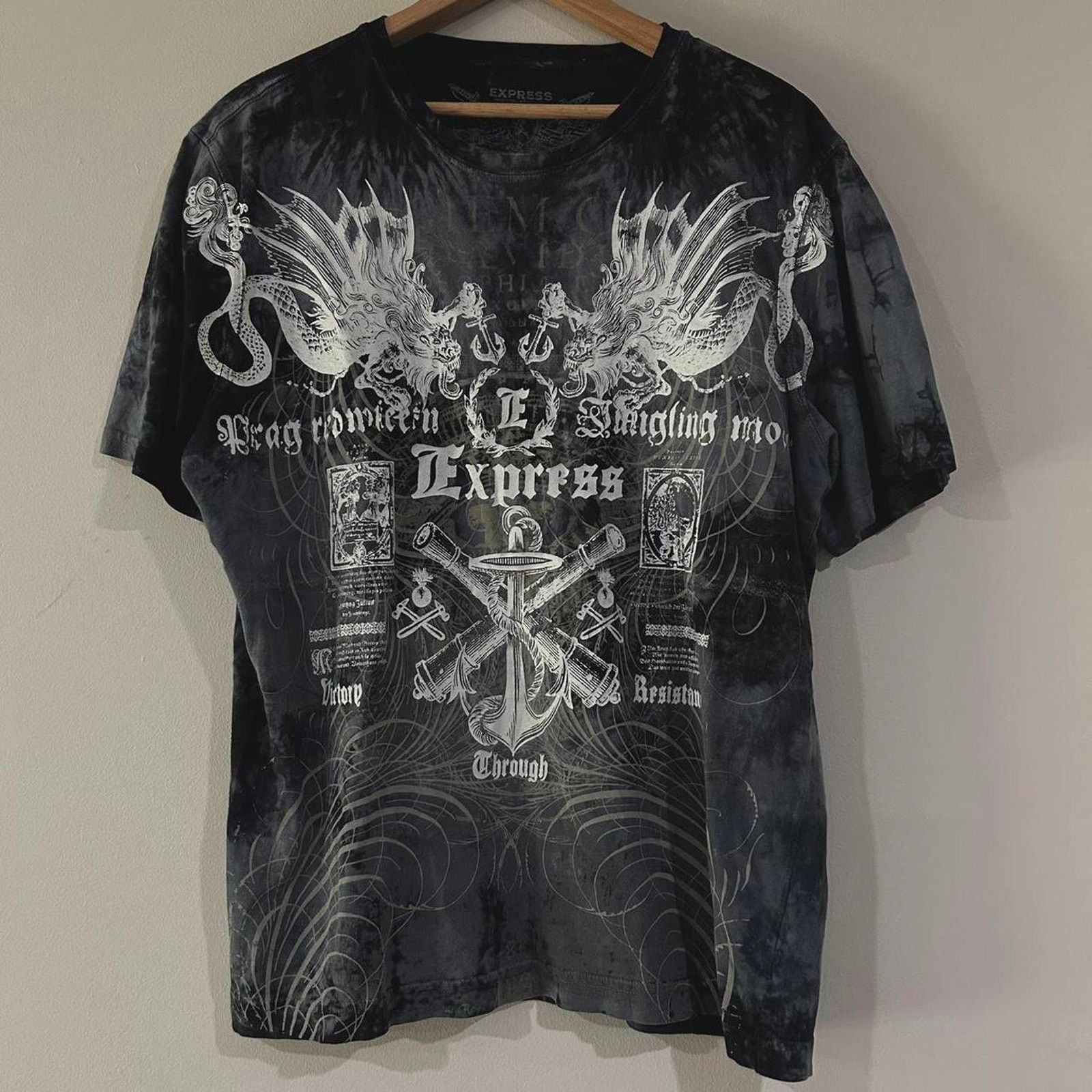 Express Y2K Express AOP Tee Shirt Size US L / EU 52-54 / 3 - 1 Thumbnail