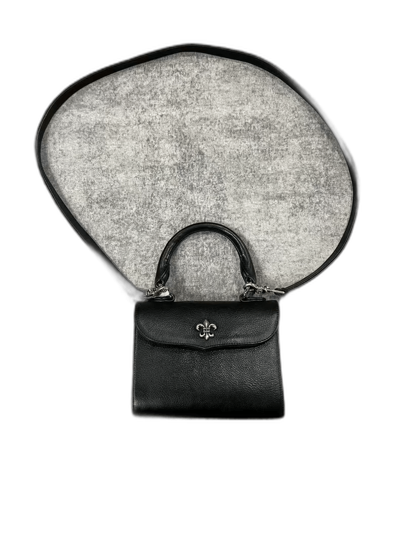 Chrome Hearts Scout Floral Crossbody Bag-Yf in Black, Women's