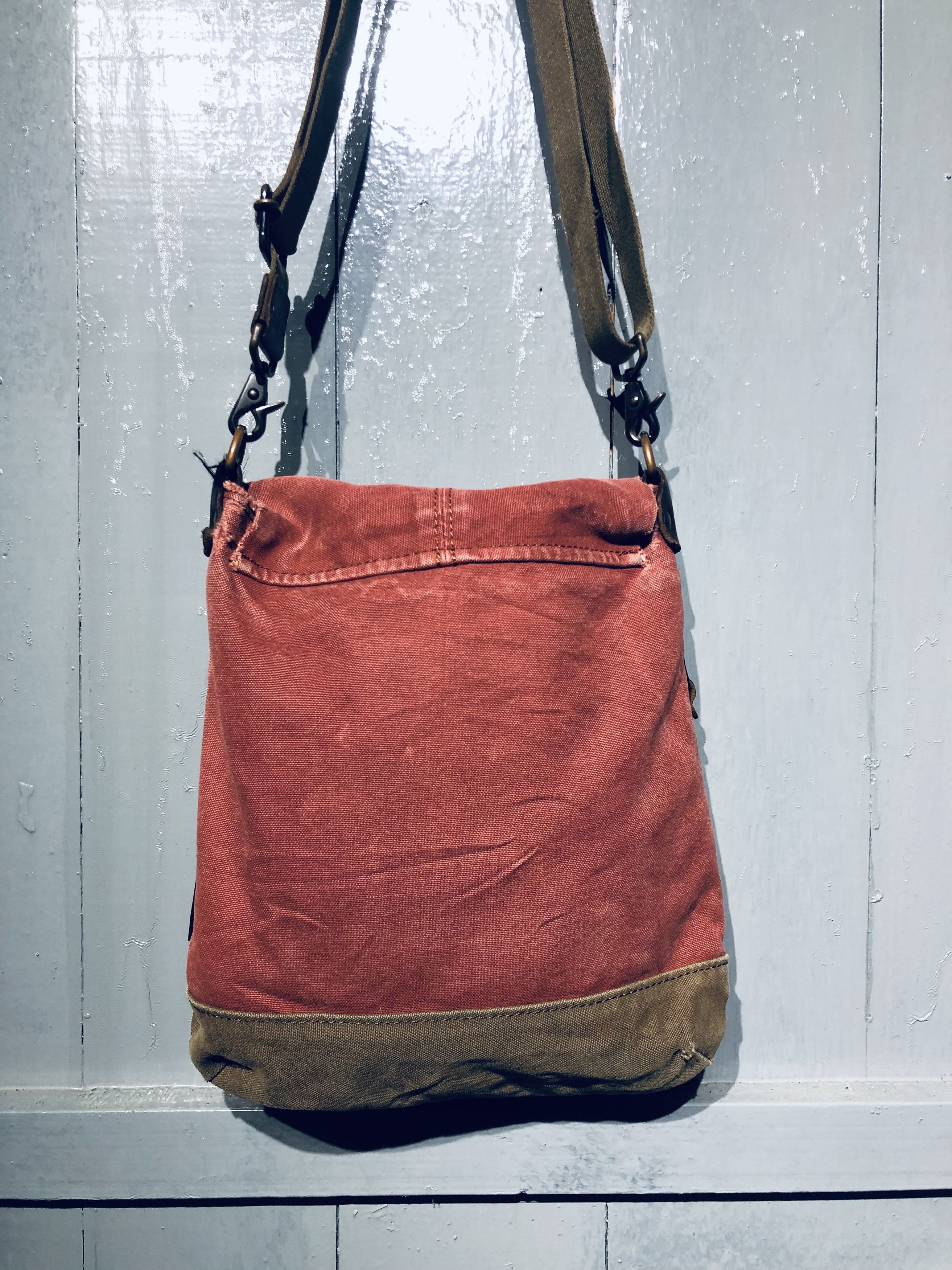 Canvas × Japanese Brand STYLE‼️JAPANESE BAGGY PORT STYLE CROSSBODY BAG Size ONE SIZE - 14 Thumbnail