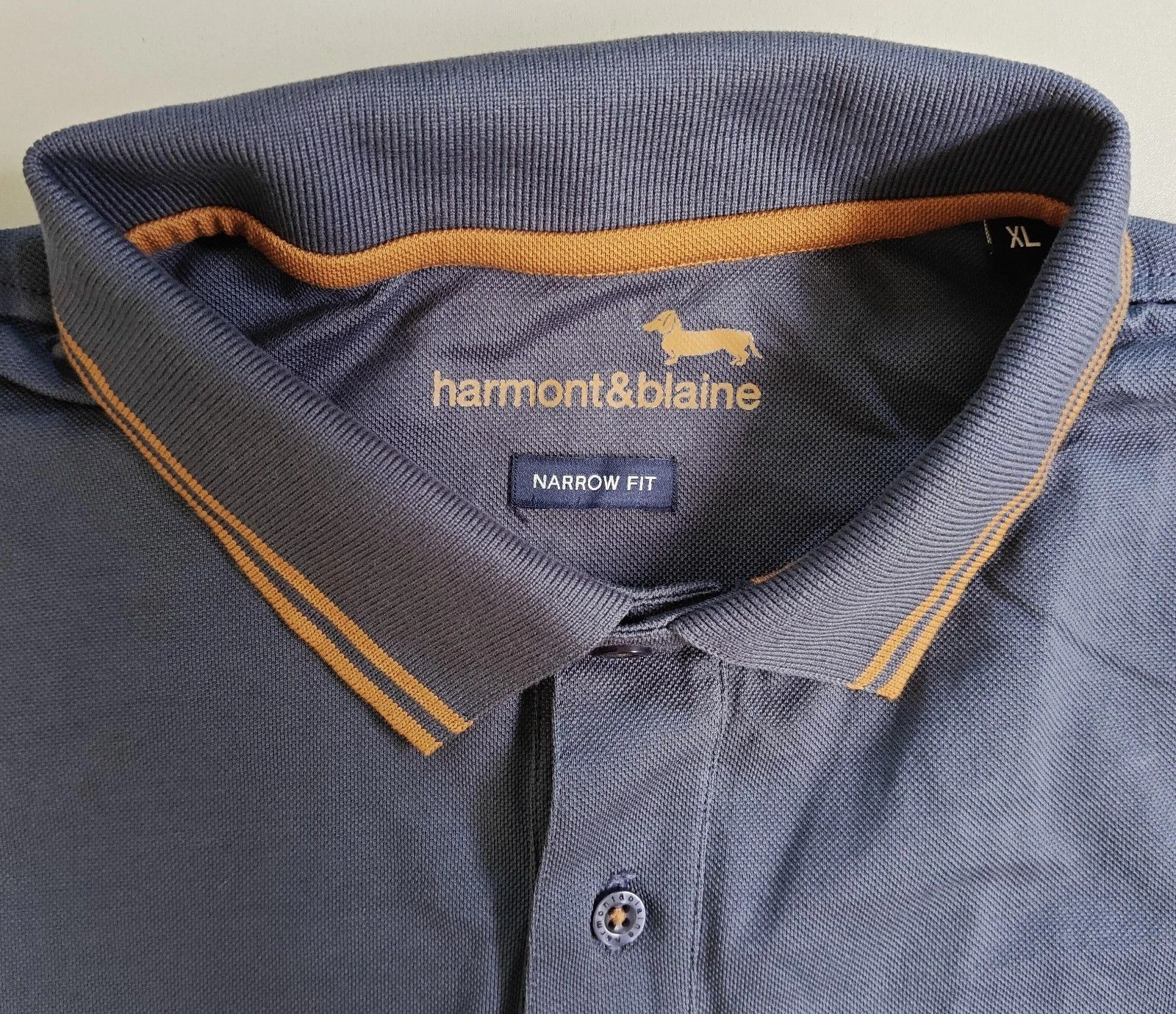 Harmont & Blaine Harmont & Blaine Longsleeves Polo Shirt ASM/2144 Size US XL / EU 56 / 4 - 5 Thumbnail
