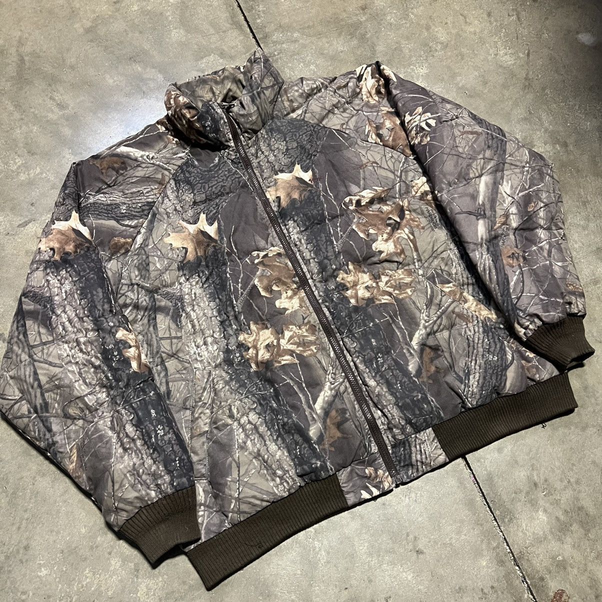 Realtree Vintage 10X RealTree Camo Puffer Jacket Down Insulated Boxy Size US XXL / EU 58 / 5 - 2 Thumbnail
