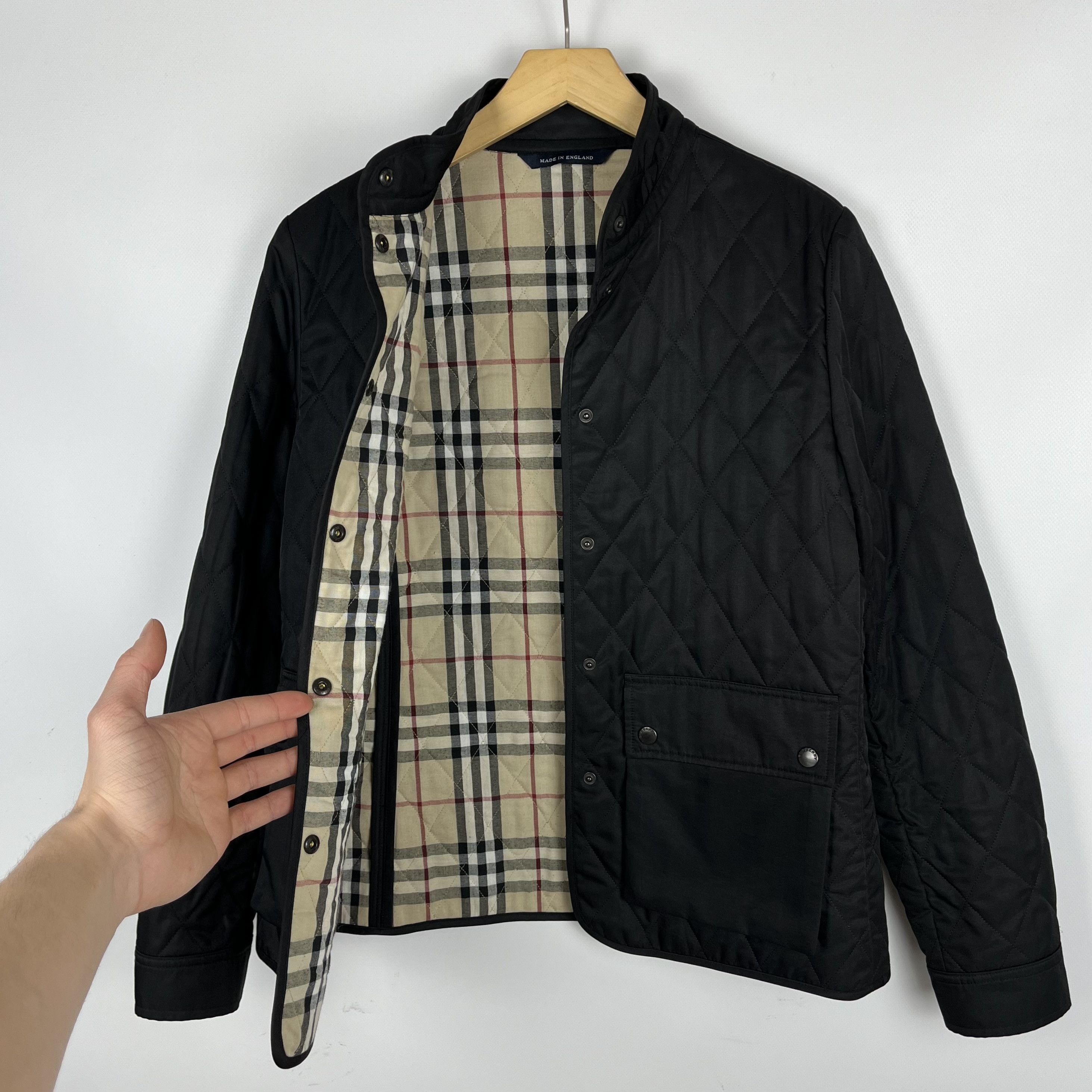 Burberry Ladies Burberry London Nova Check Quilted Jacket Size S / US 4 / IT 40 - 8 Thumbnail