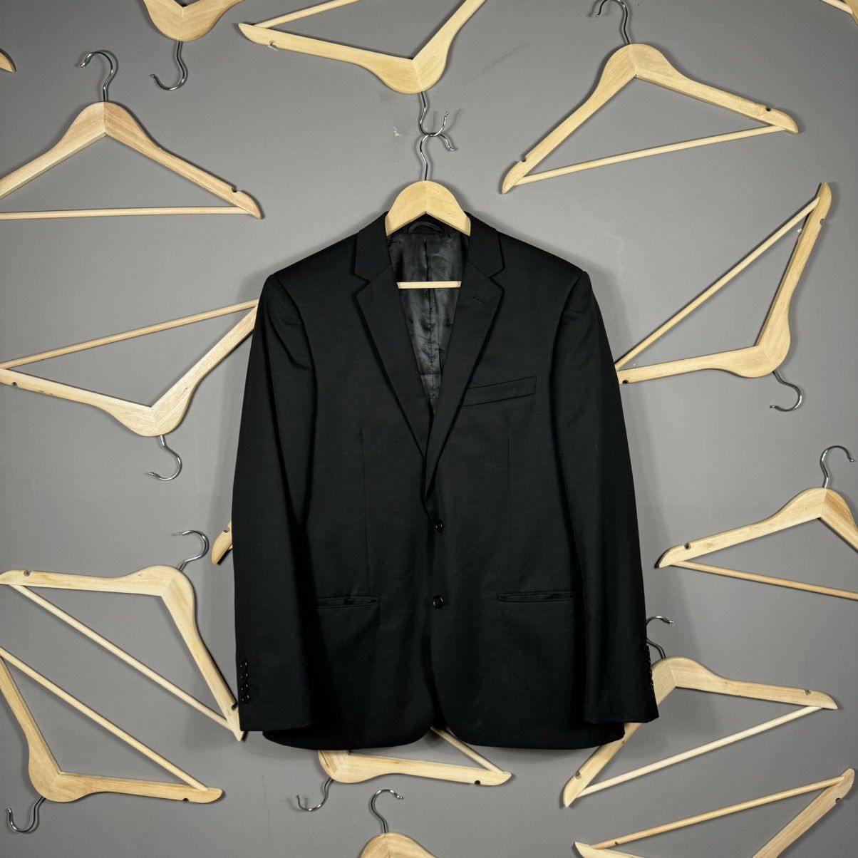 Balmain Balmain Paris Classic Slim Fit Wool Jacket Size 48R - 1 Thumbnail