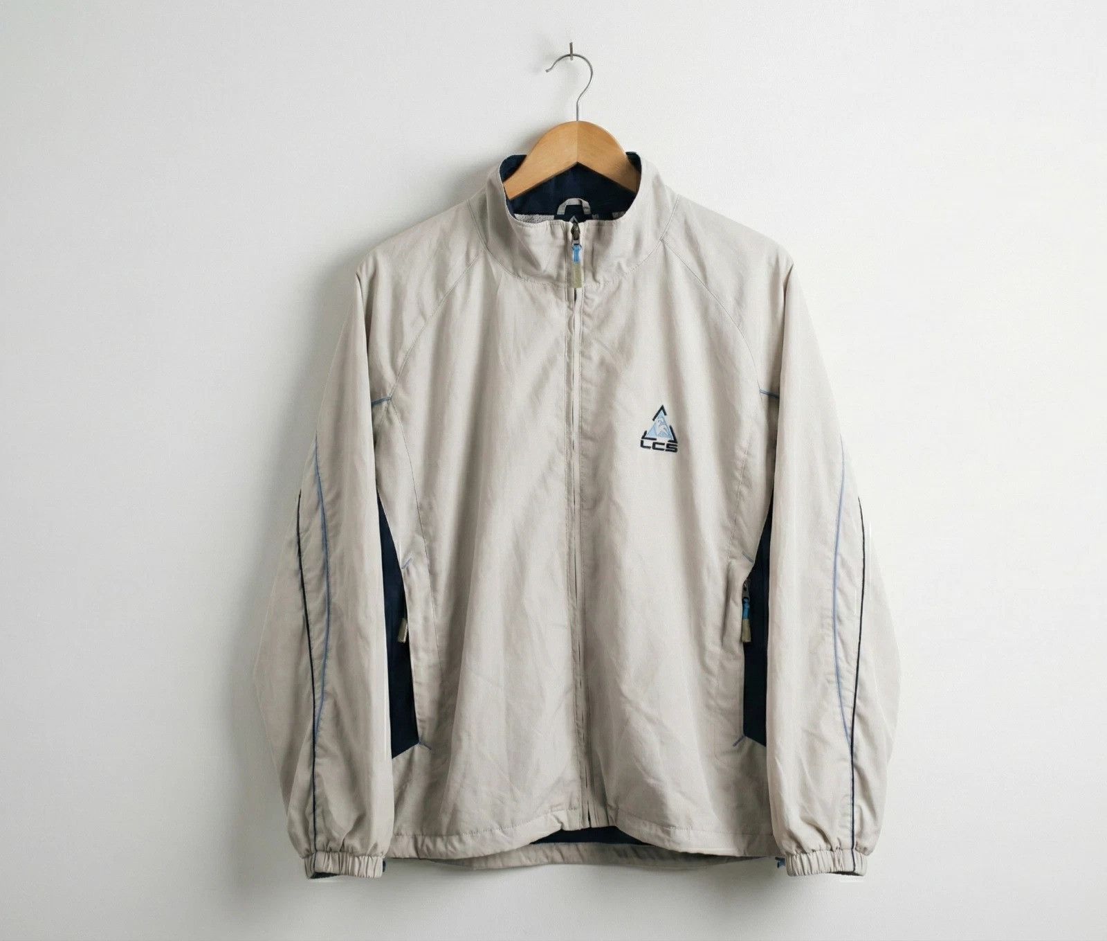 Le Coq Sportif Le Coq Sportif Vintage 90s White Mesh Lined Track Jacket LCS Size US L / EU 52-54 / 3 - 1 Thumbnail