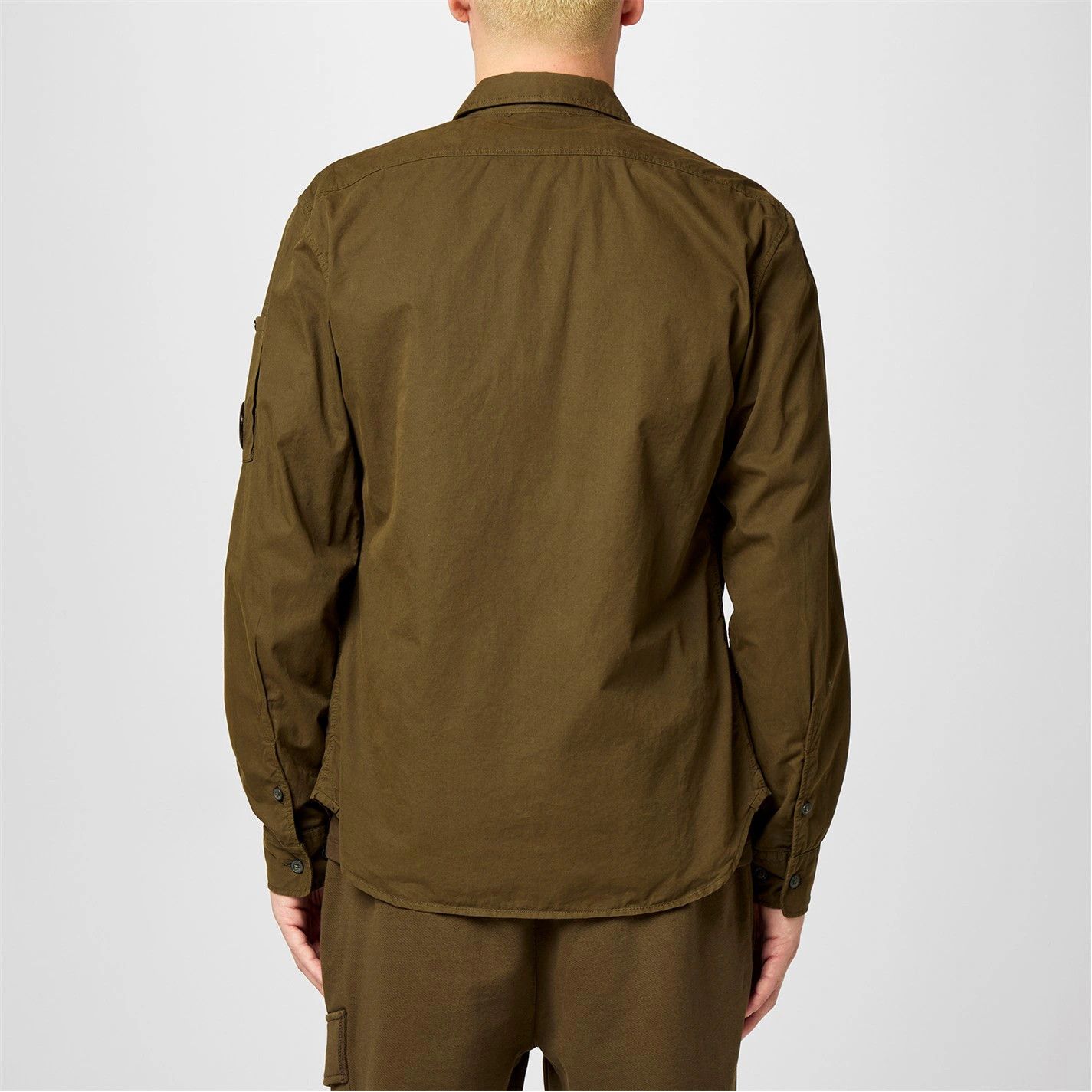 C.P. Company o1g2r1mq0426 Lens Long Sleeve Double Chest Overshirt Green Size US S / EU 44-46 / 1 - 4 Thumbnail